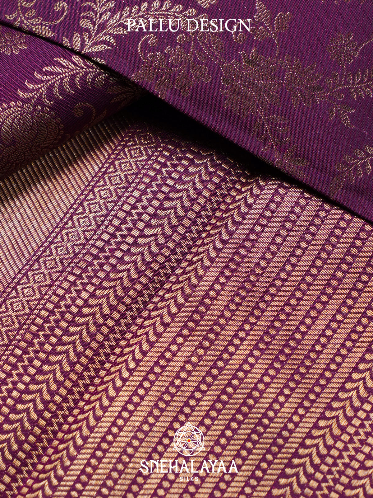 Magenta Kanjivaram Silk Saree