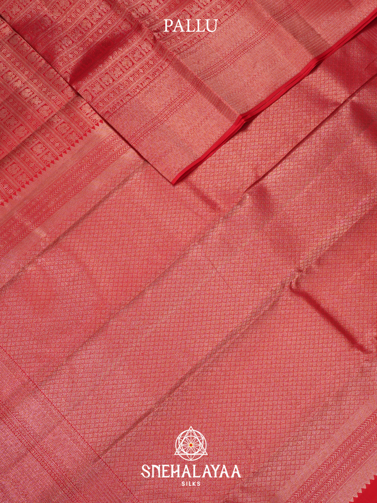 Orange Kanjivaram Silk Saree