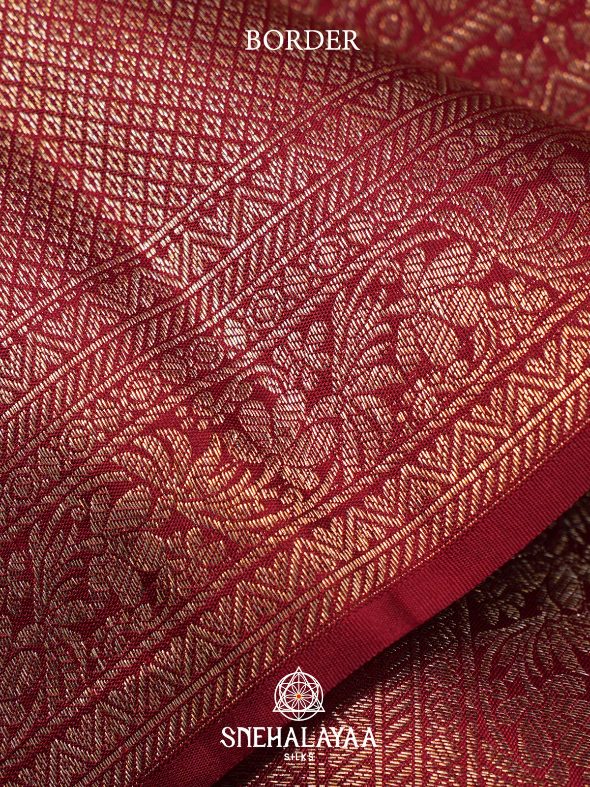 Maroon Kanjivaram Silk Saree