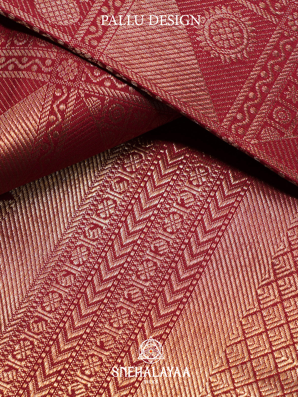 Maroon Kanjivaram Silk Saree