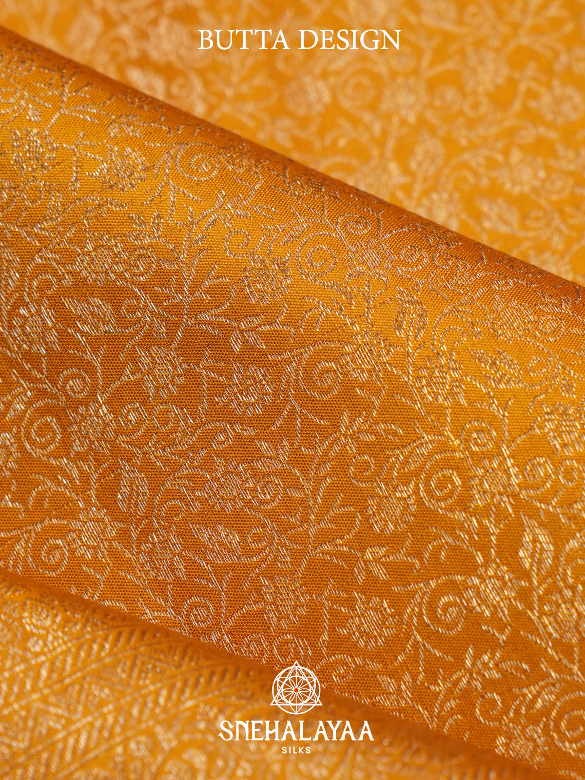 Yellow Kanjivaram Silk Saree