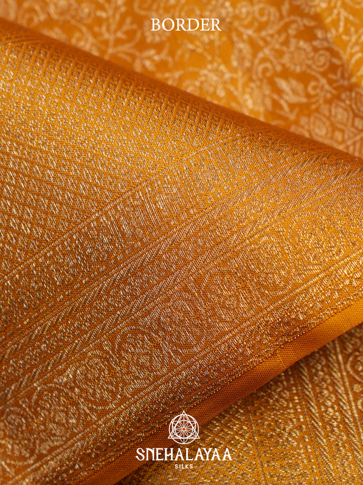 Yellow Kanjivaram Silk Saree