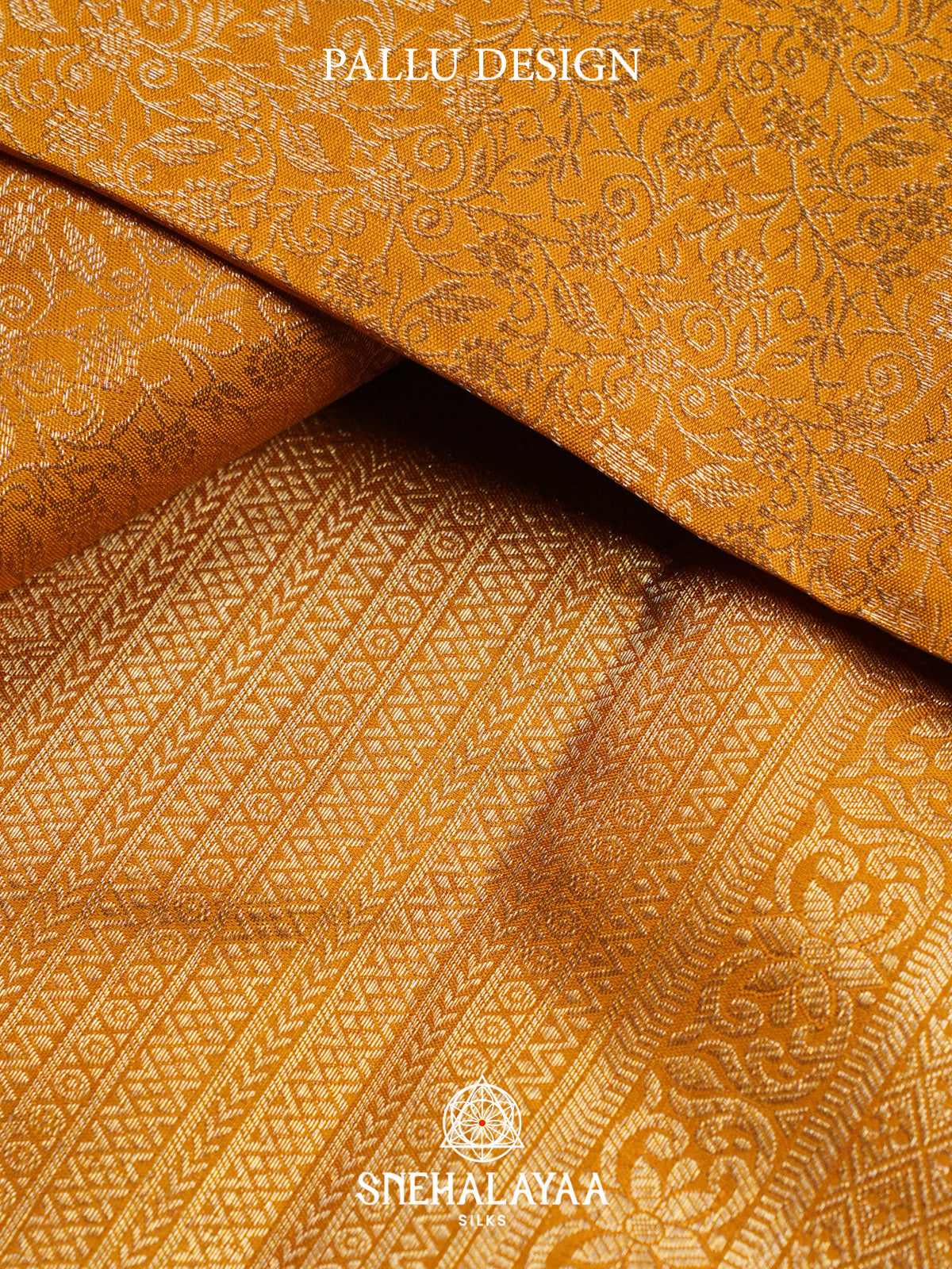 Yellow Kanjivaram Silk Saree