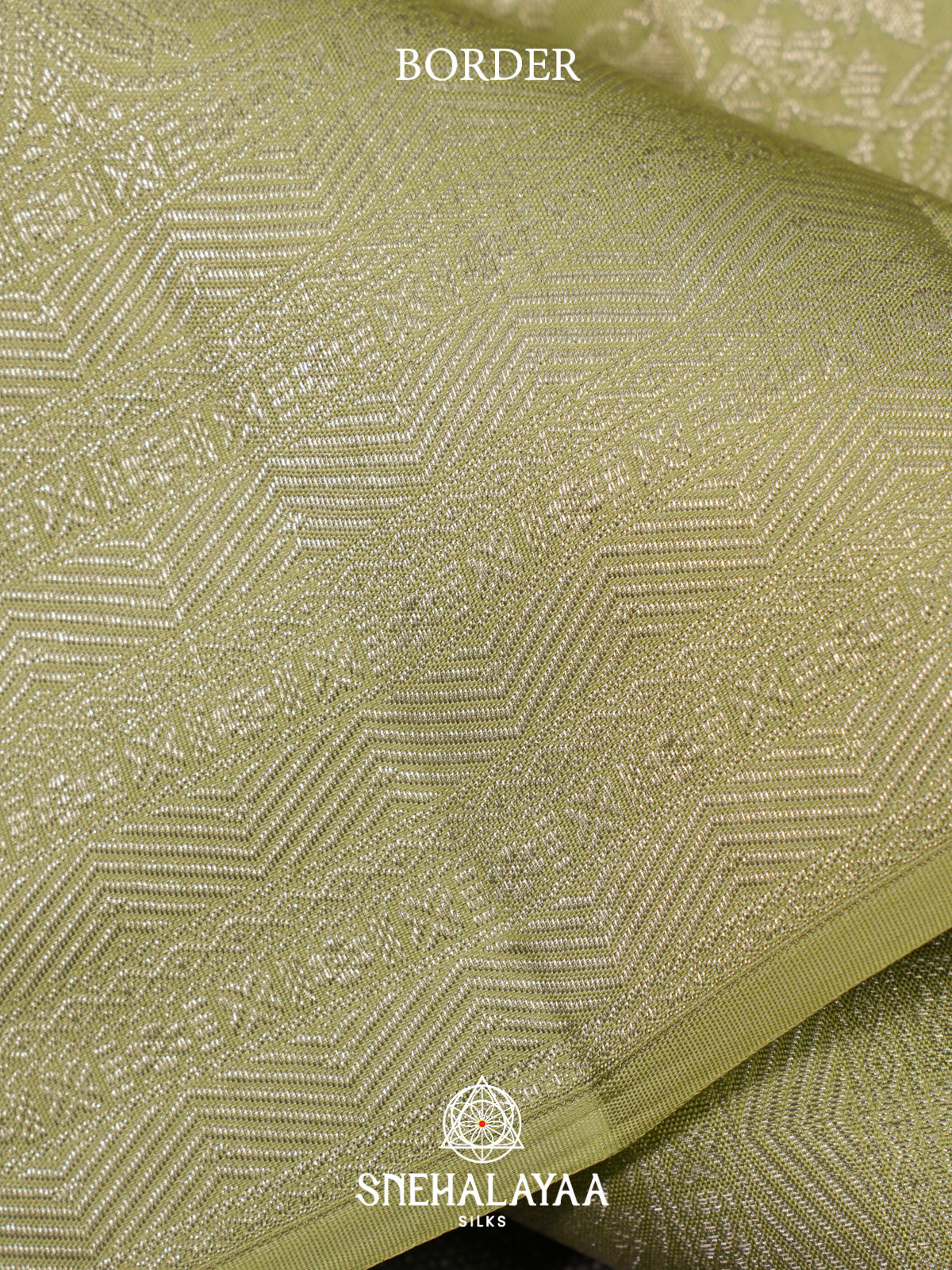 Pista Green Kanjivaram Silk Saree