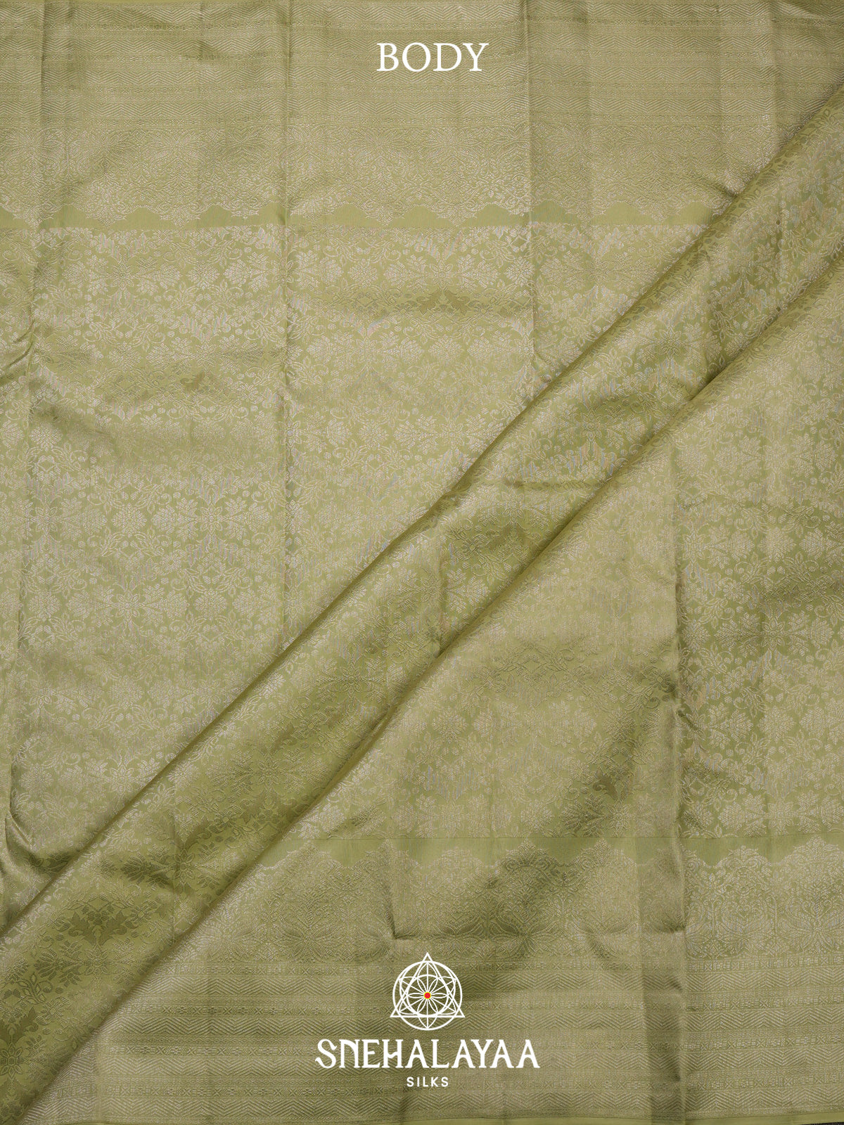 Pista Green Kanjivaram Silk Saree