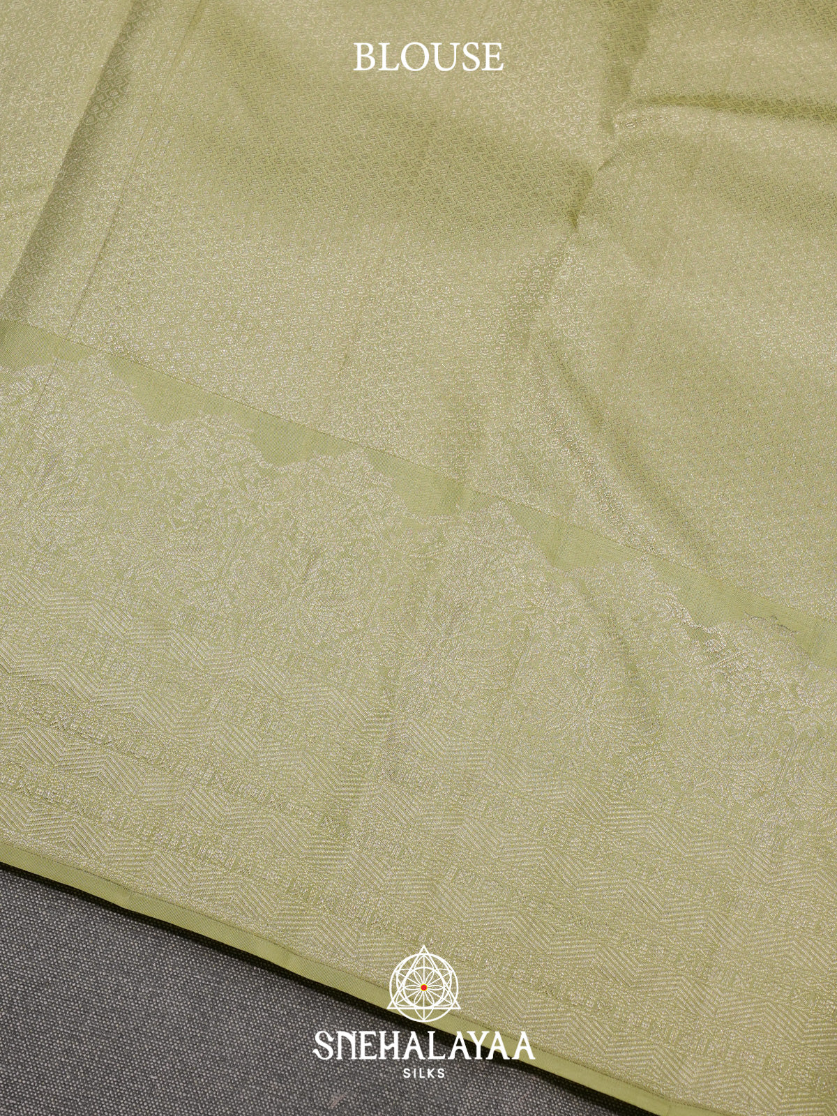 Pista Green Kanjivaram Silk Saree