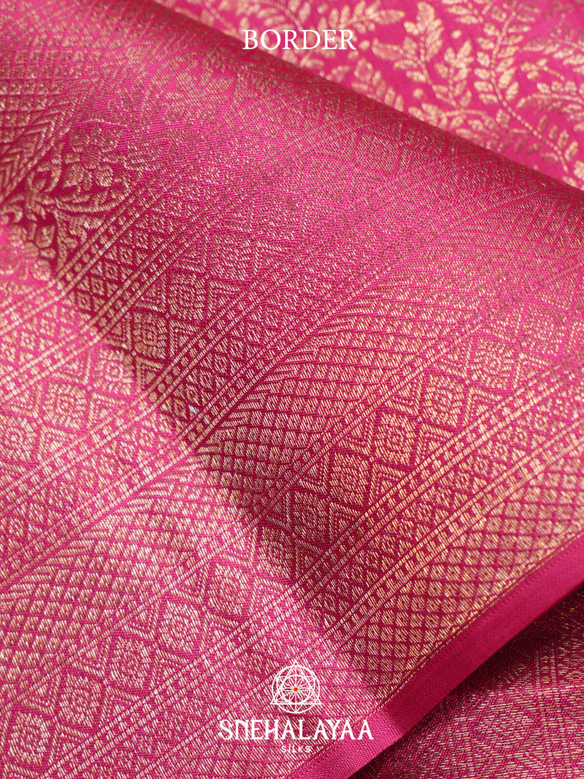 Pink Kanjivaram Silk Saree