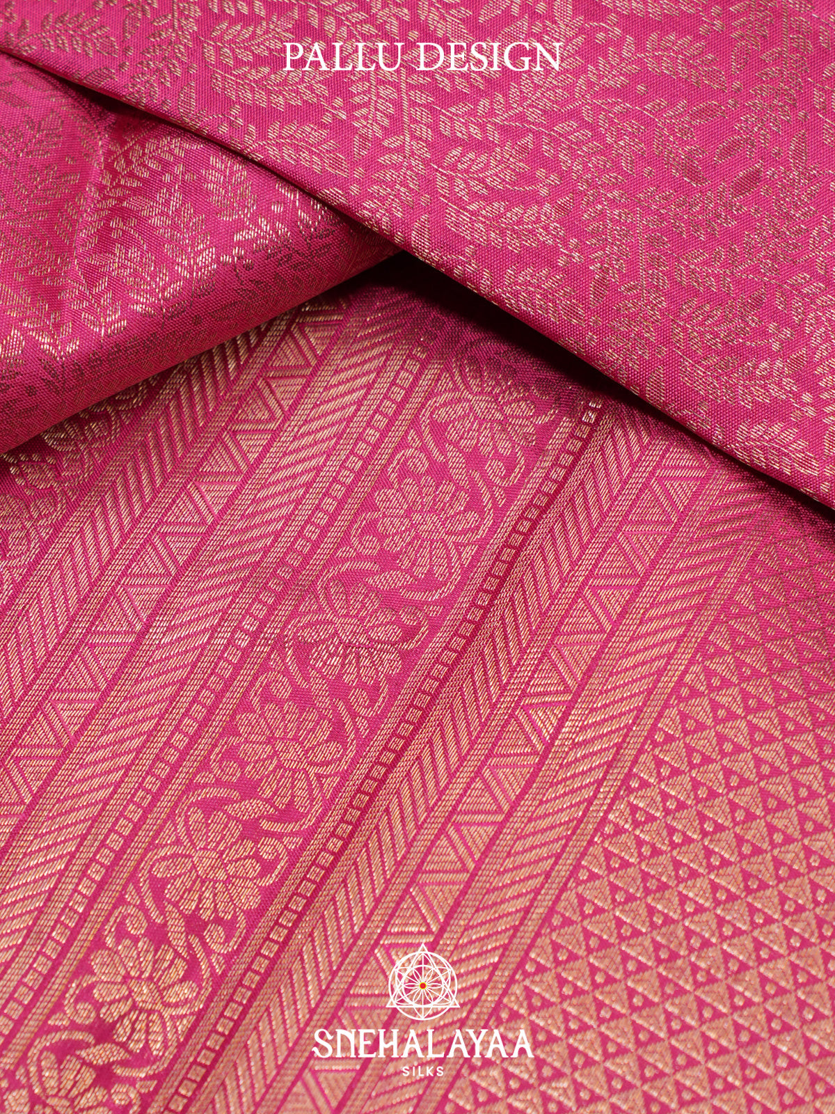 Pink Kanjivaram Silk Saree