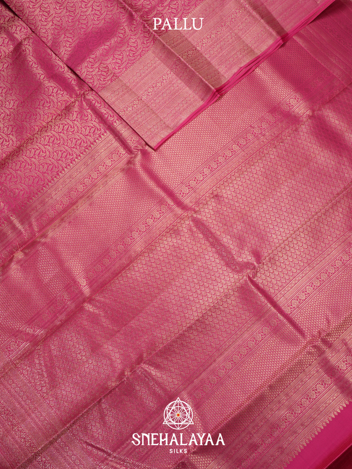 Pink Kanjivaram Silk Saree