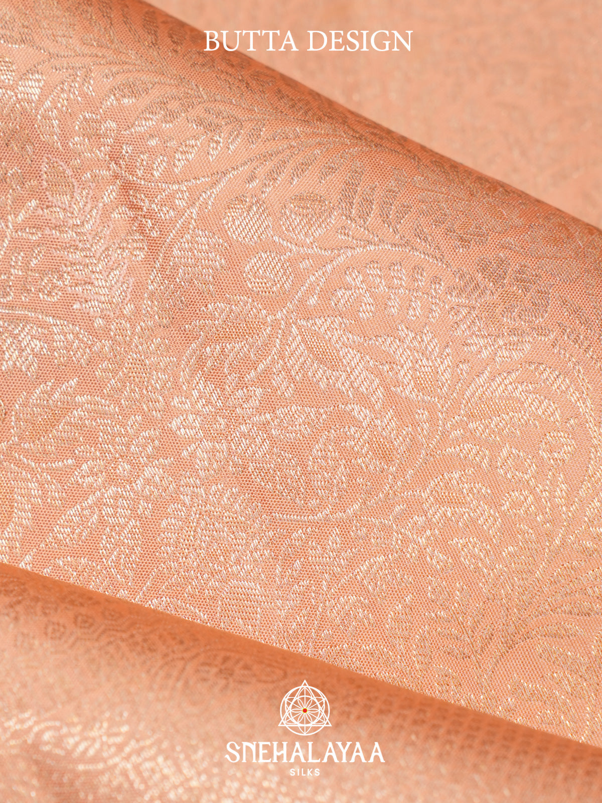 Cream Kanjivaram Silk Saree