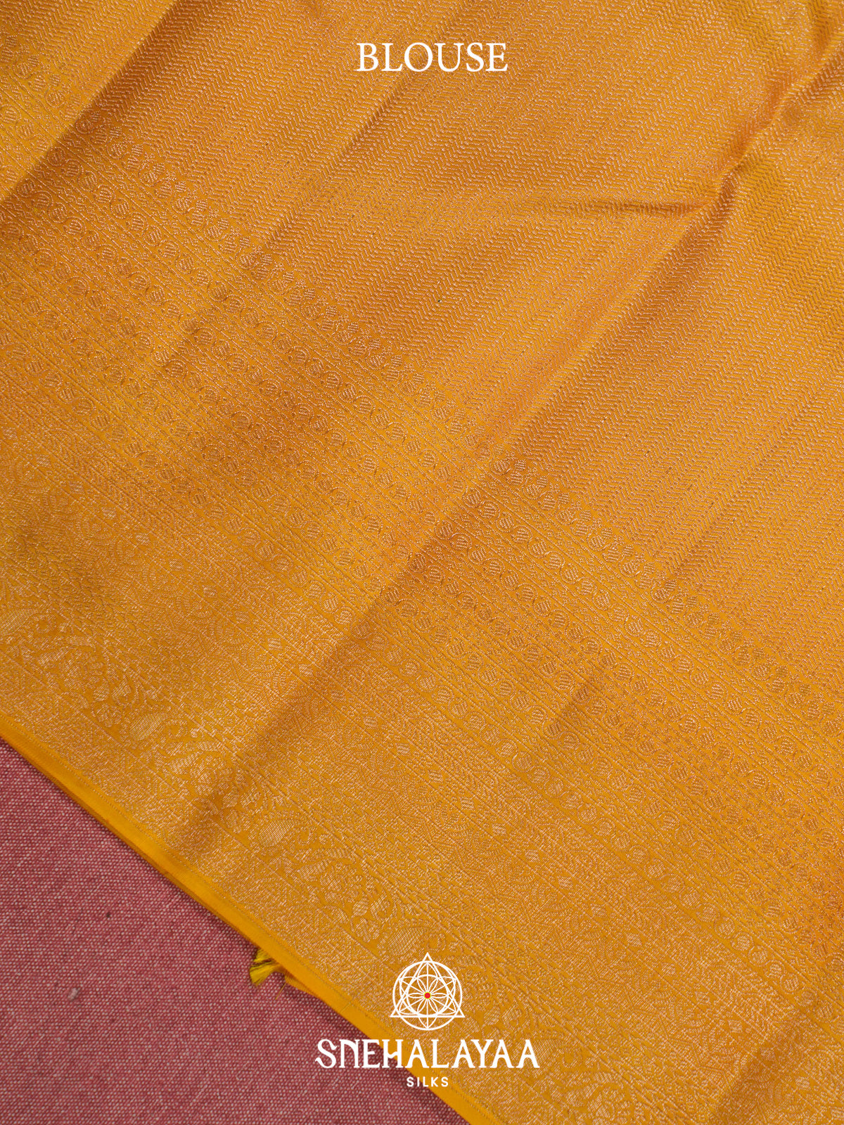 Mango Yellow Kanjivaram Silk Saree