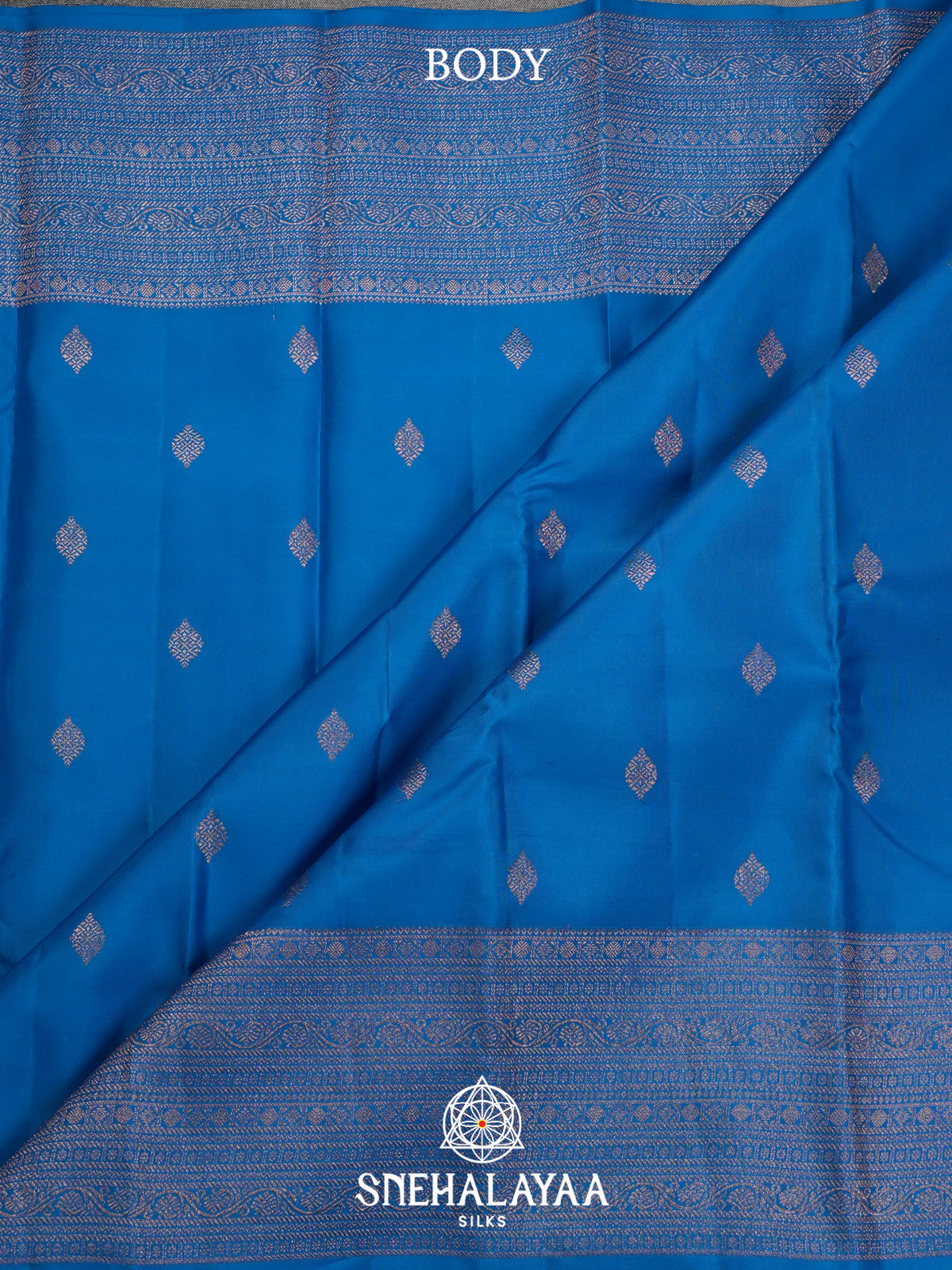 Blue Kanjivaram Silk Saree