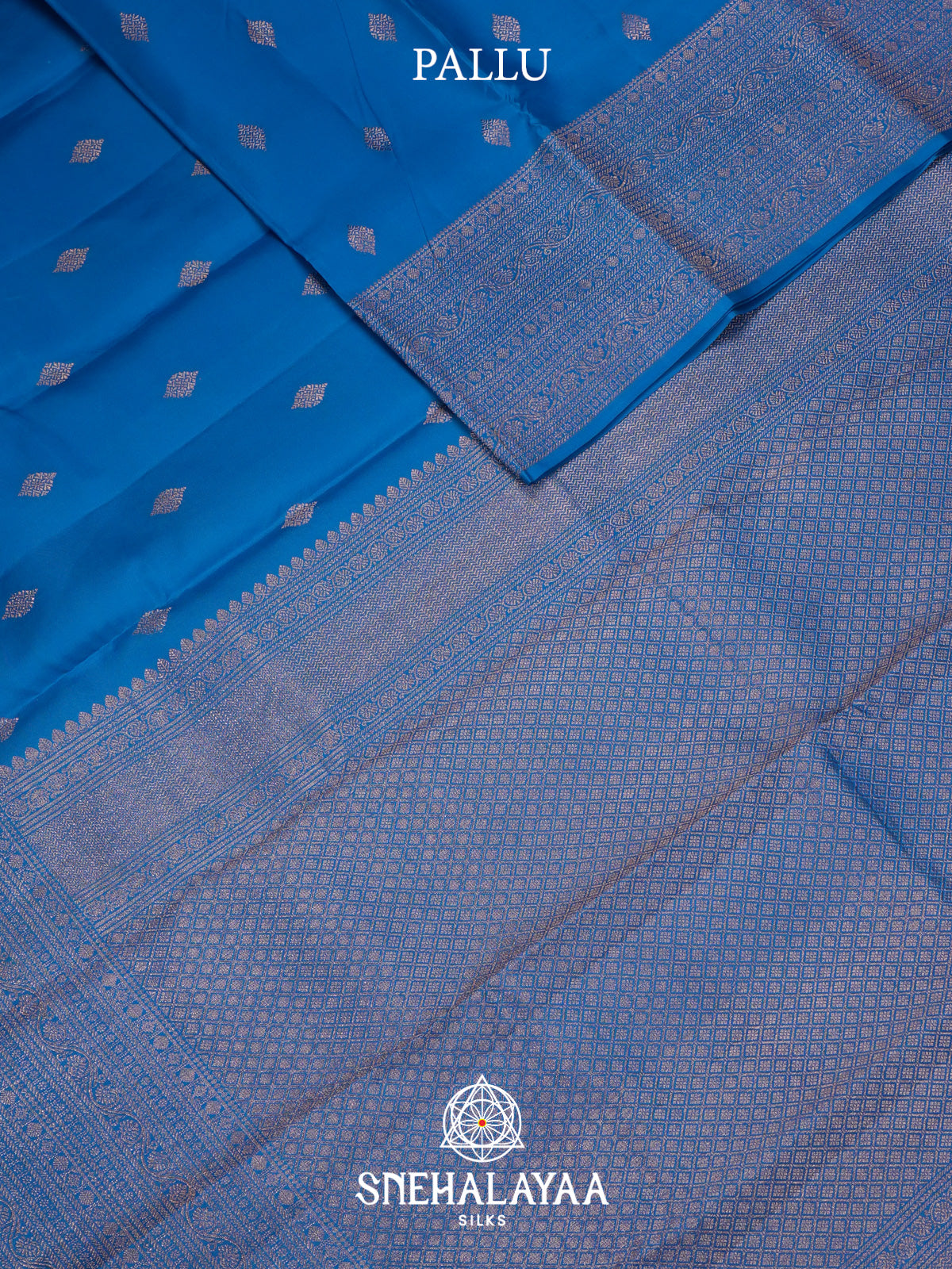 Blue Kanjivaram Silk Saree