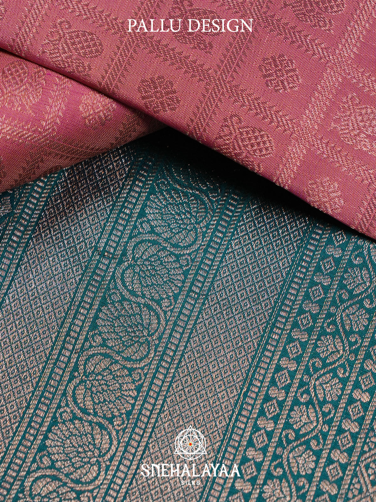 Mauve Pink Kanjivaram Silk Saree