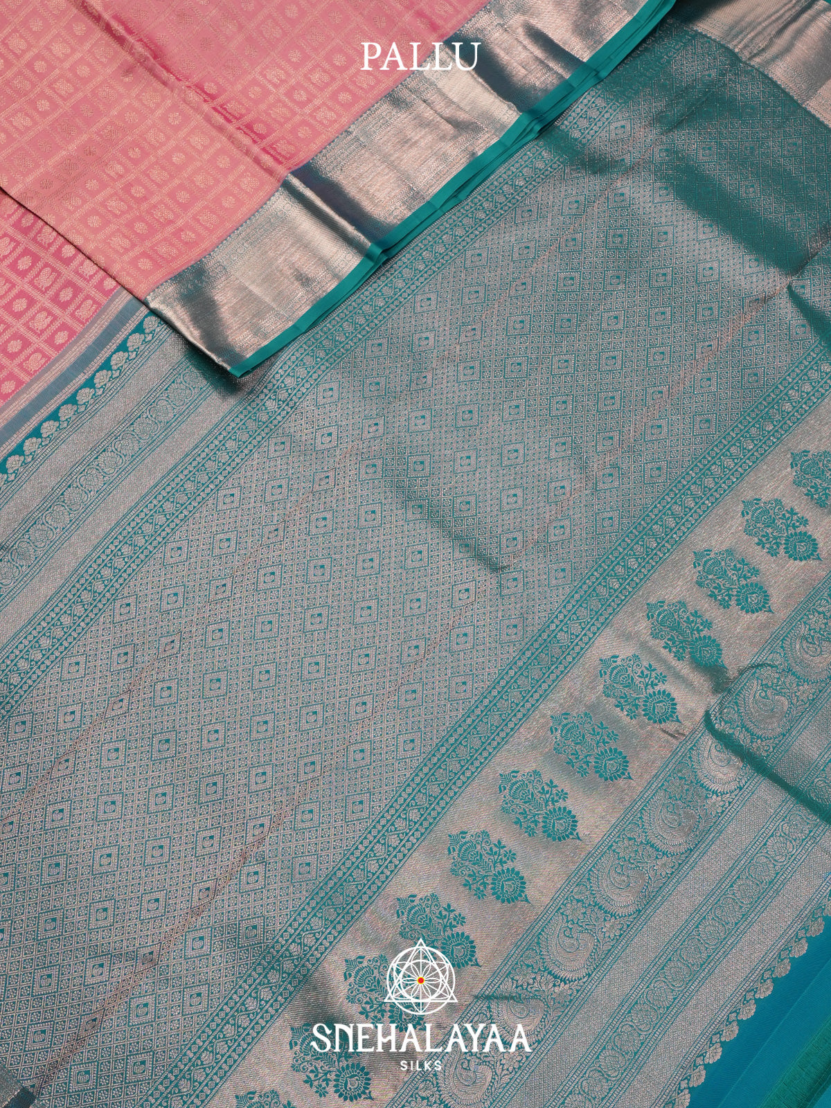 Mauve Pink Kanjivaram Silk Saree