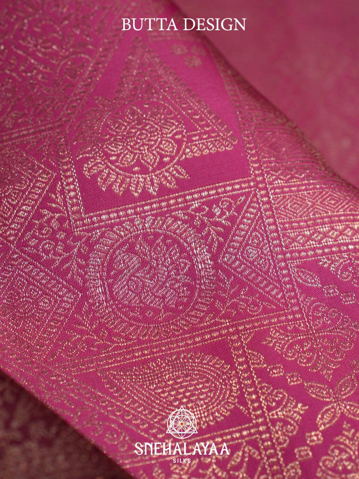Magenta Kanjivaram Silk Saree