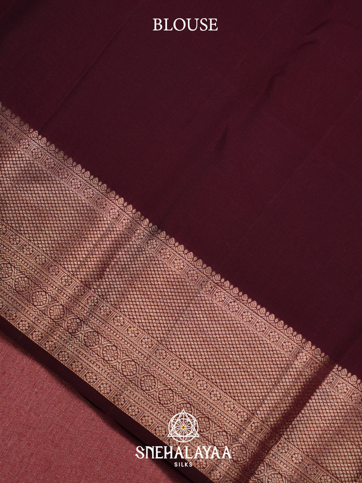Magenta Kanjivaram Silk Saree