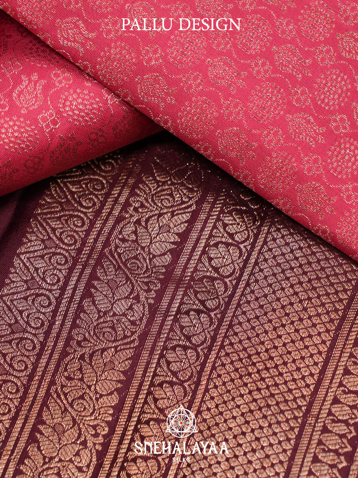 Pink Kanjivaram Silk Saree