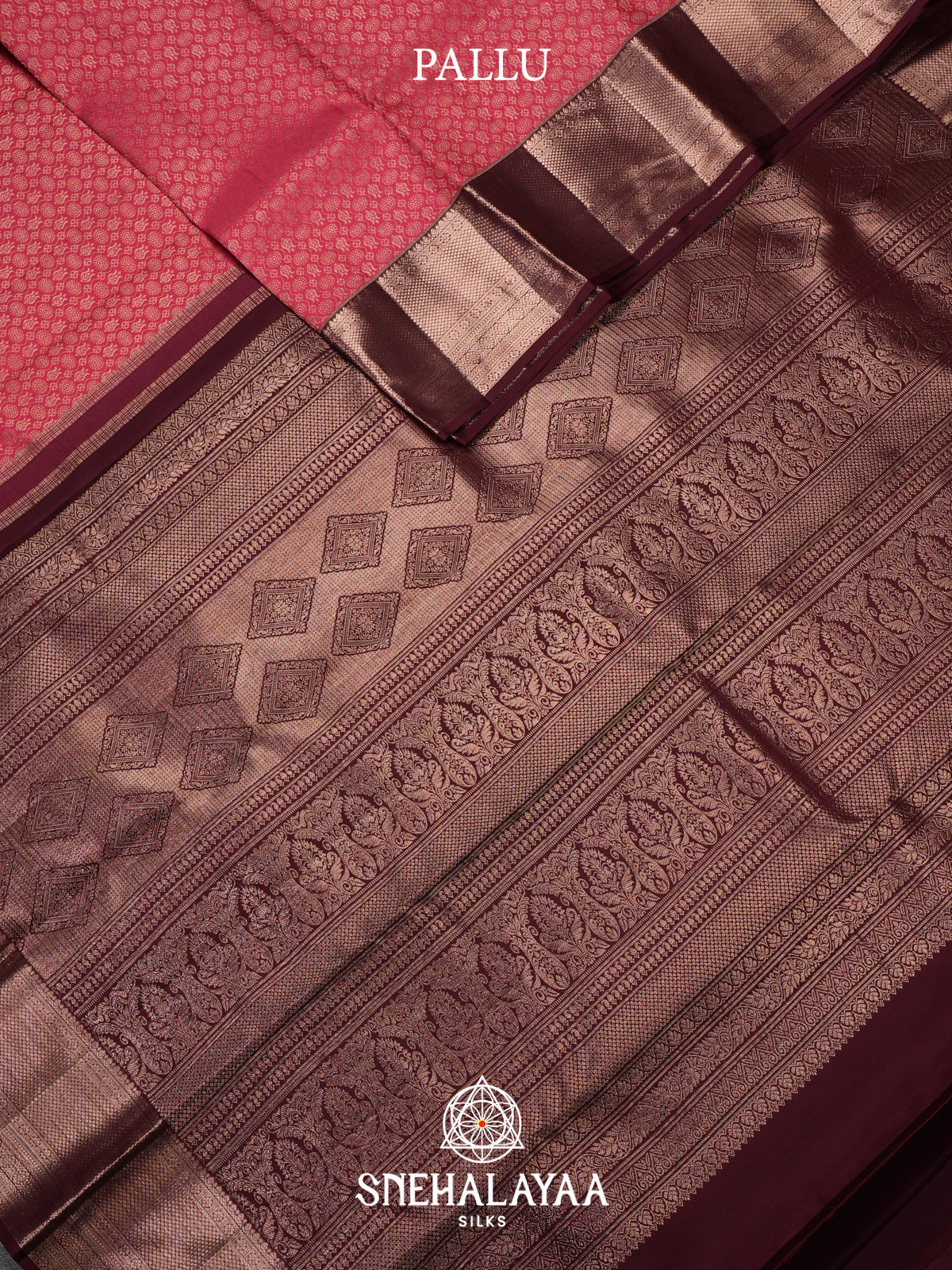 Pink Kanjivaram Silk Saree