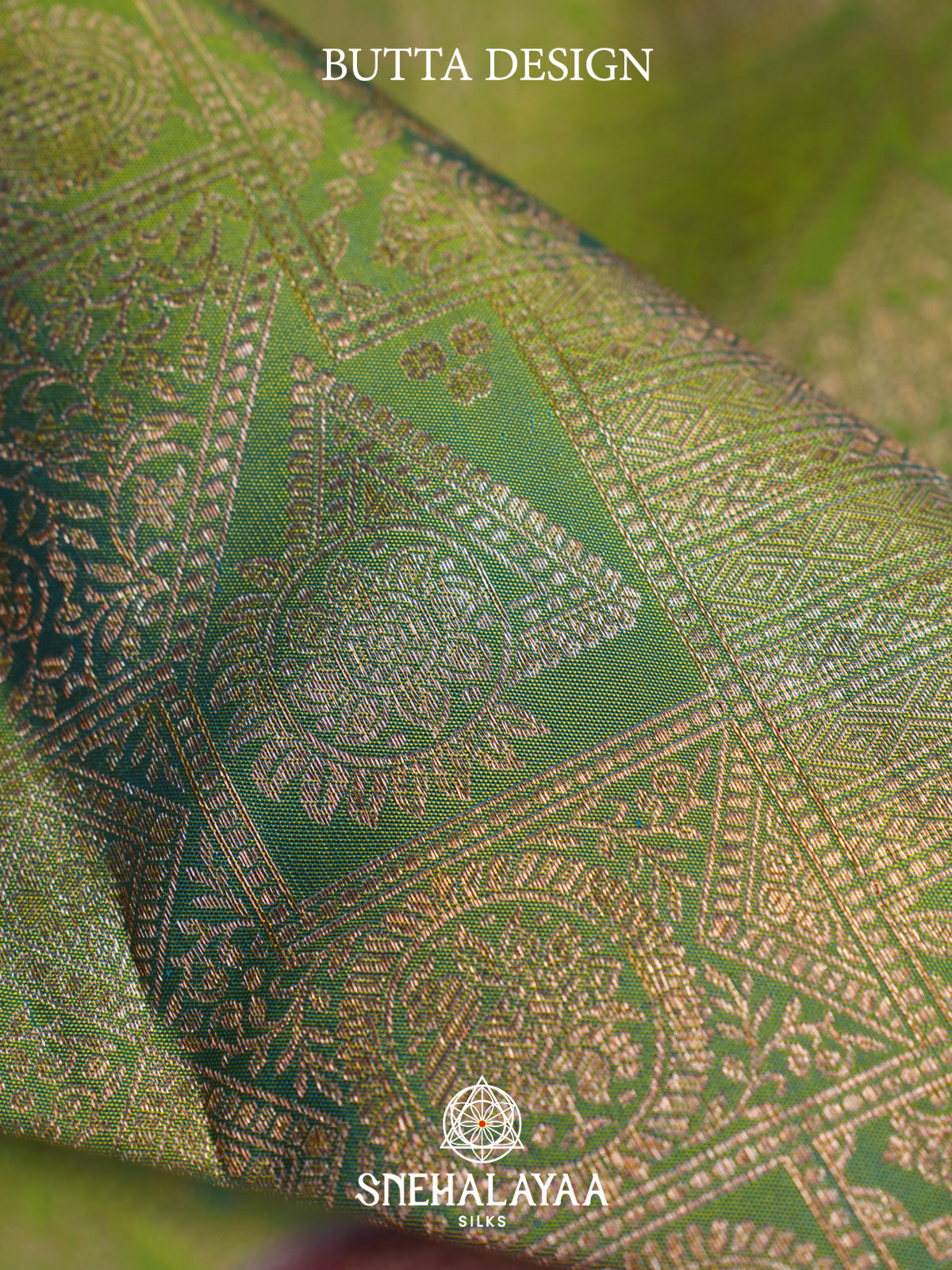 Green Kanjivaram Silk Saree