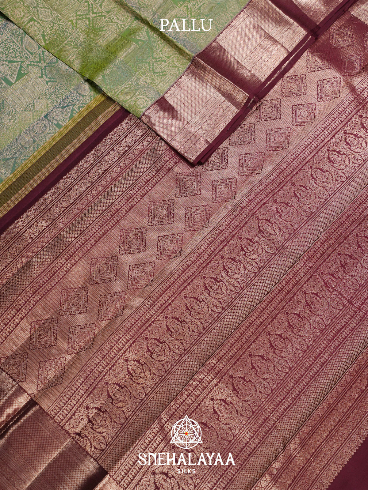 Green Kanjivaram Silk Saree