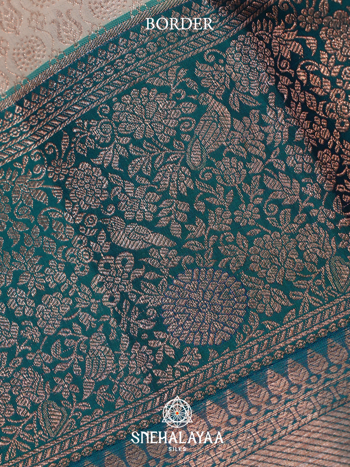 Beige Kanjivaram Silk Saree