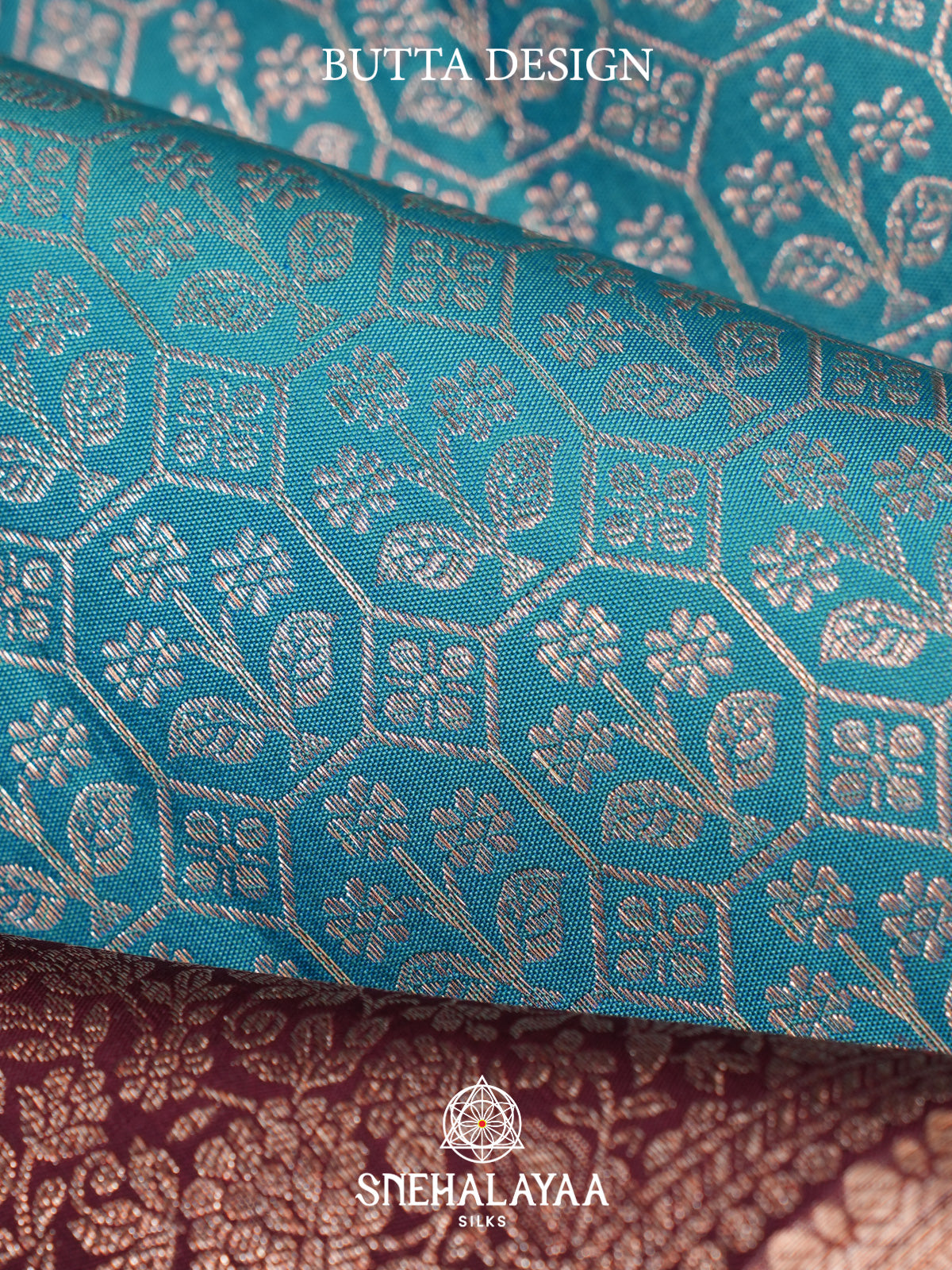 Teal Green Kanjivaram Silk Saree