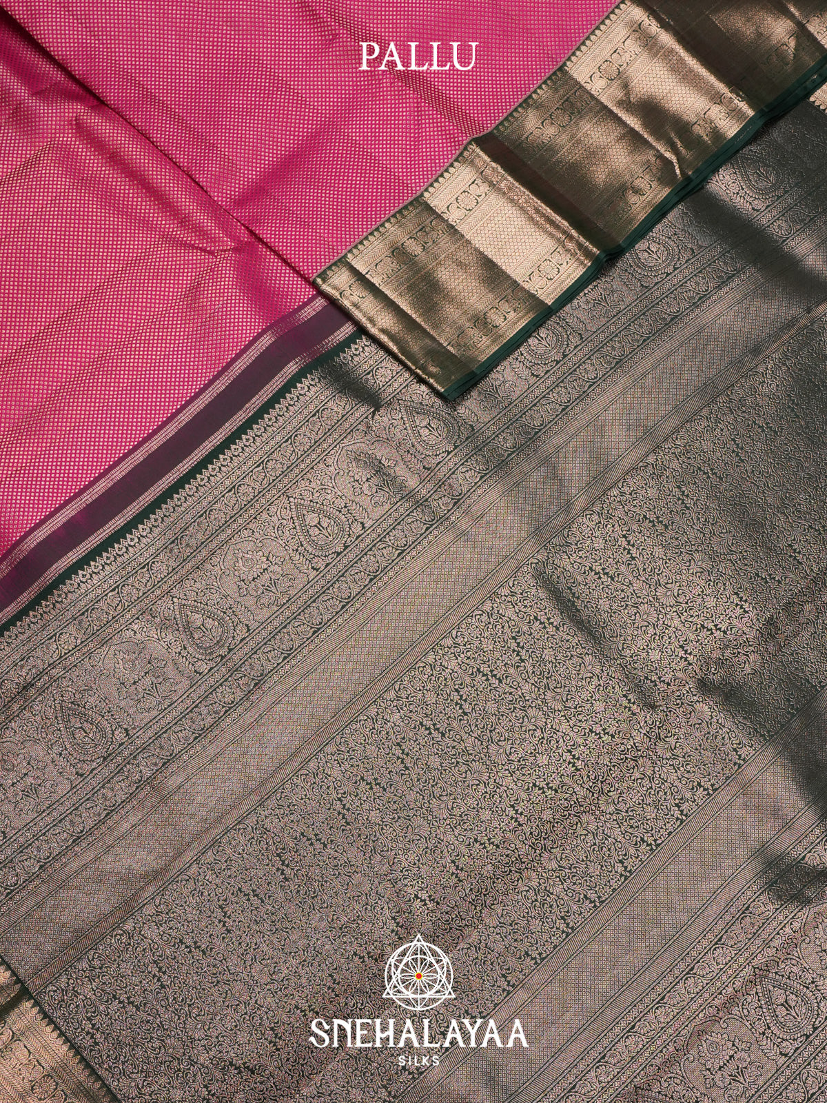 Pink Kanjivaram Silk Saree
