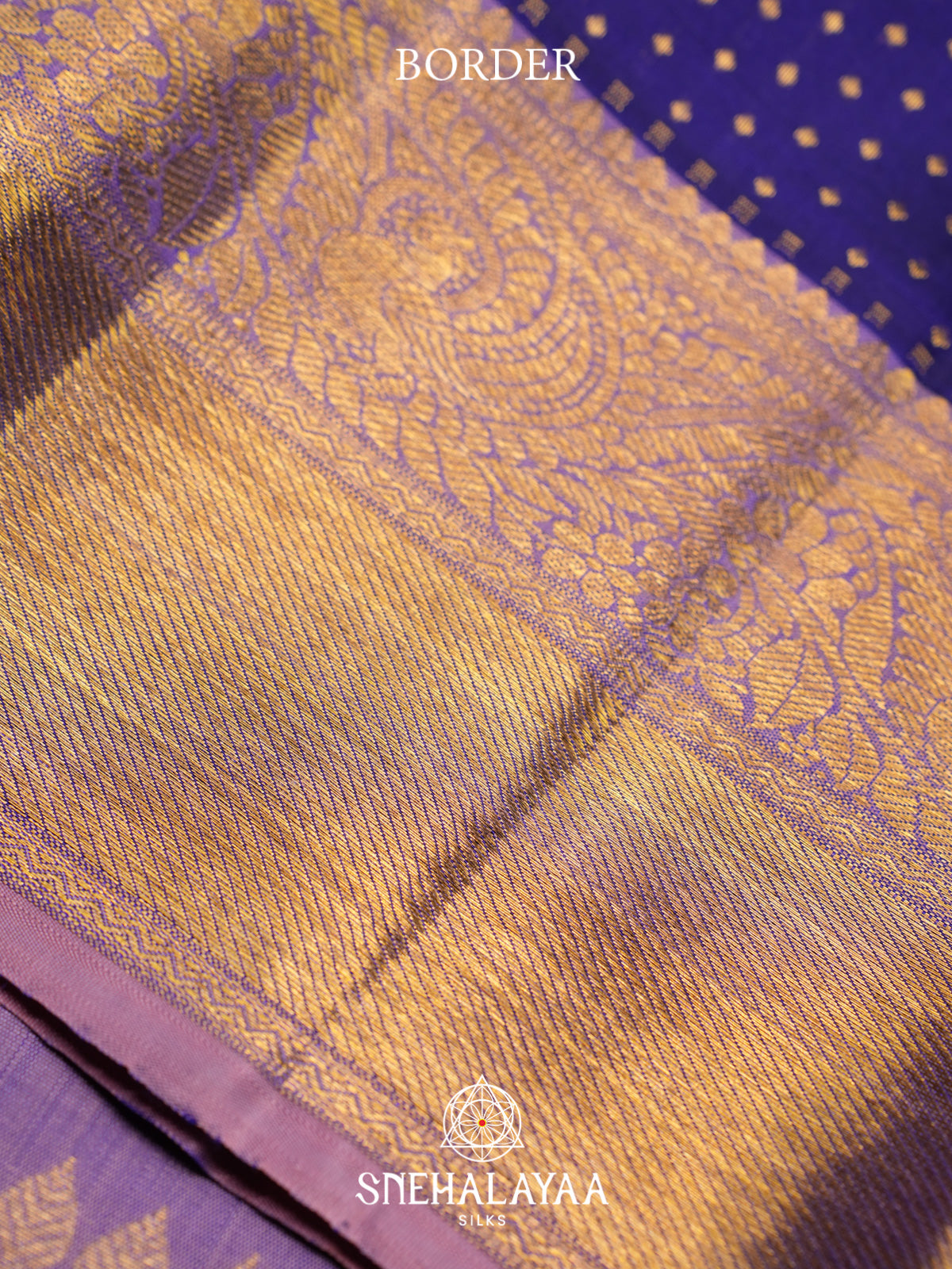 Purple Kanjivaram Silk Saree