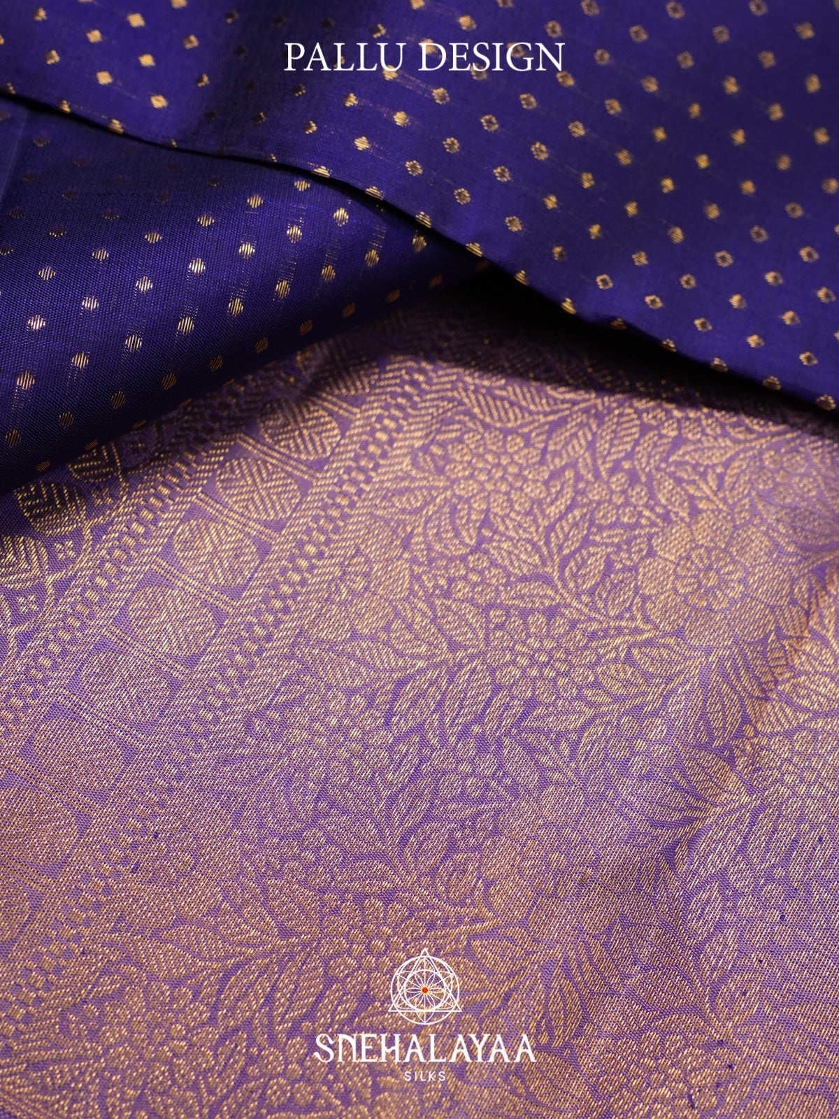 Purple Kanjivaram Silk Saree