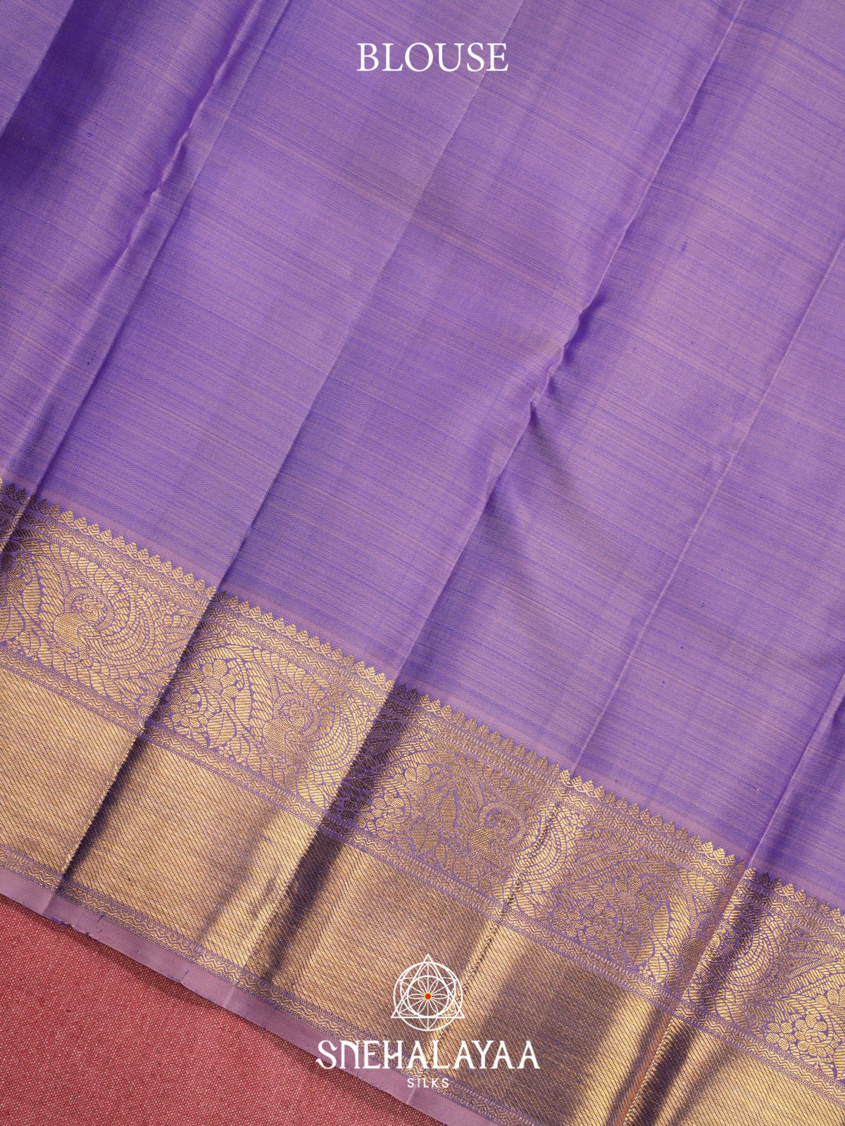 Purple Kanjivaram Silk Saree