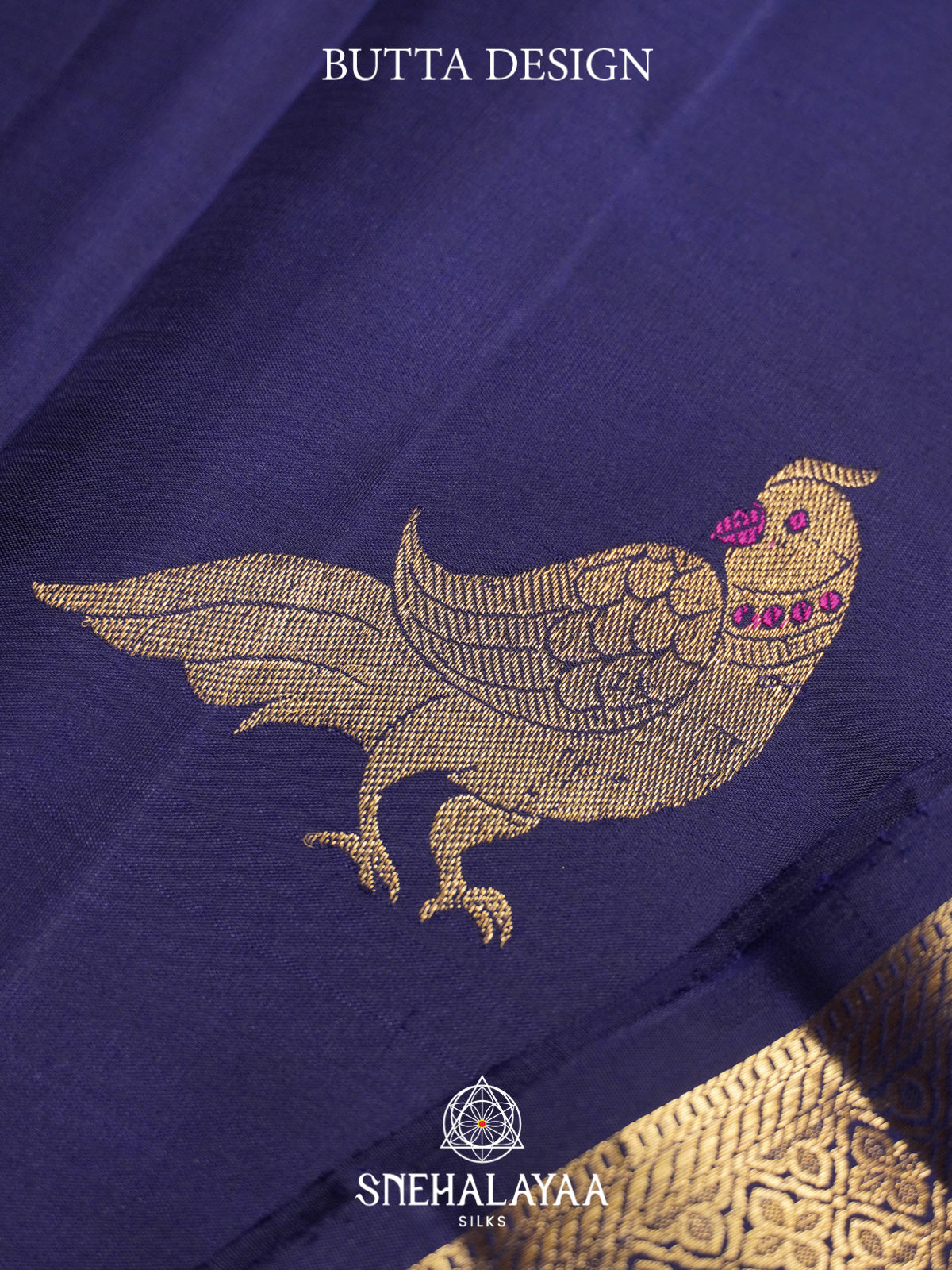 Purple Kanjivaram Silk Saree