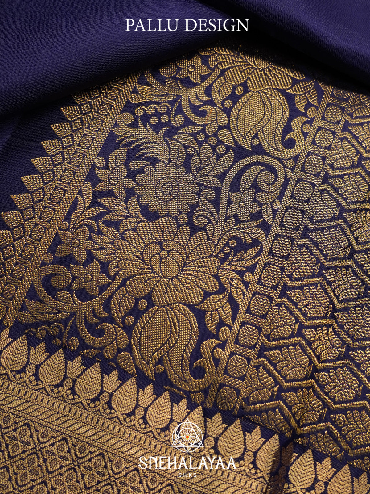 Purple Kanjivaram Silk Saree