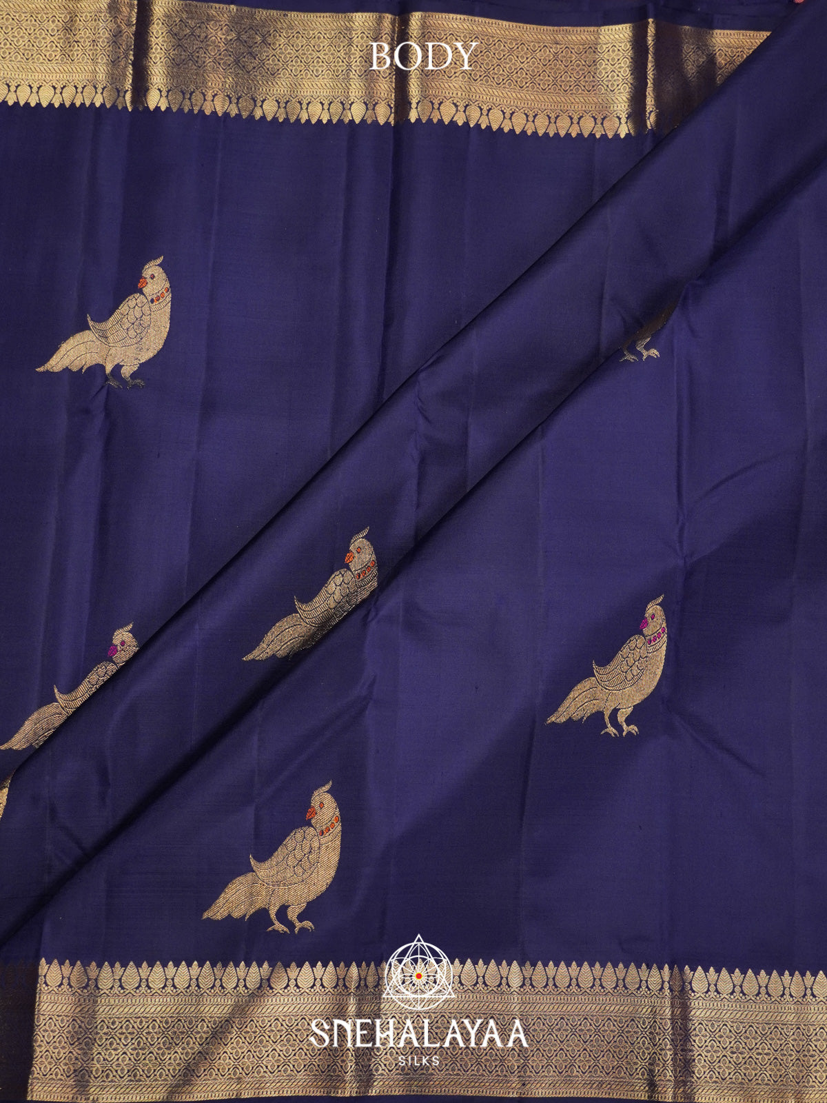 Purple Kanjivaram Silk Saree
