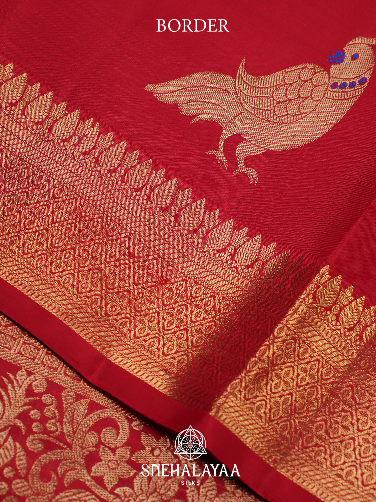 Red Kanjivaram Silk Saree