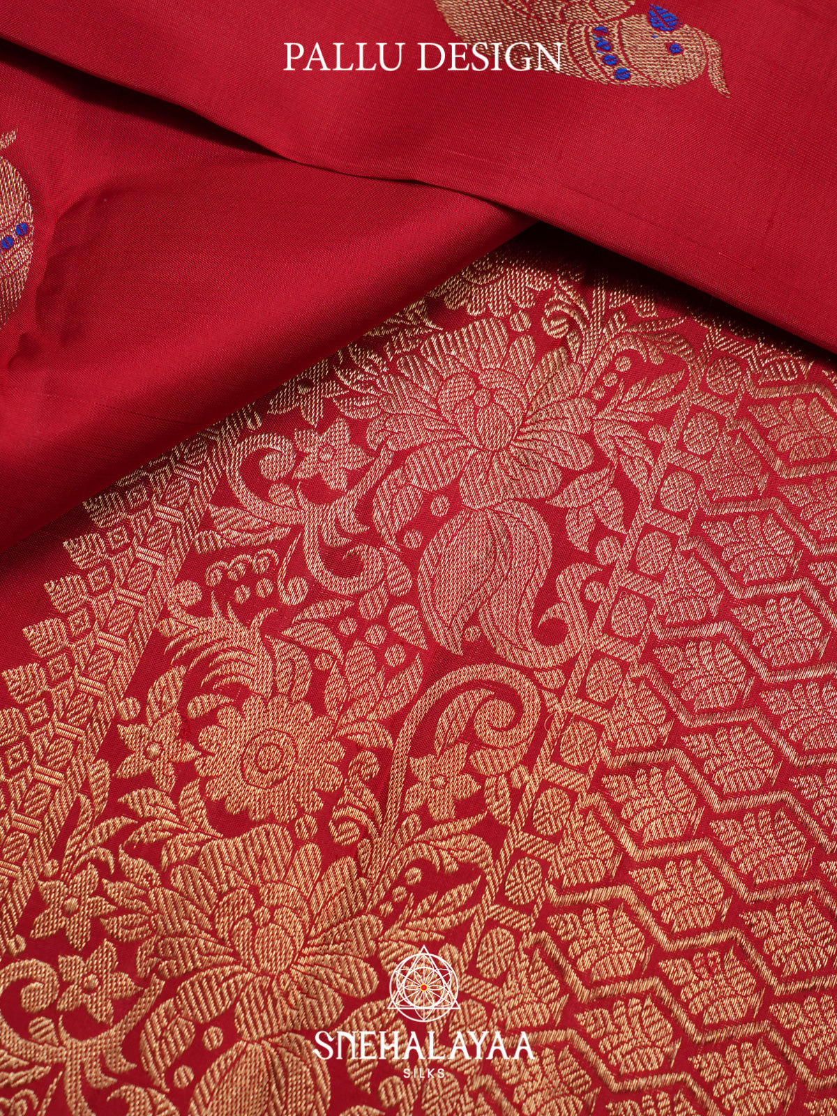 Red Kanjivaram Silk Saree