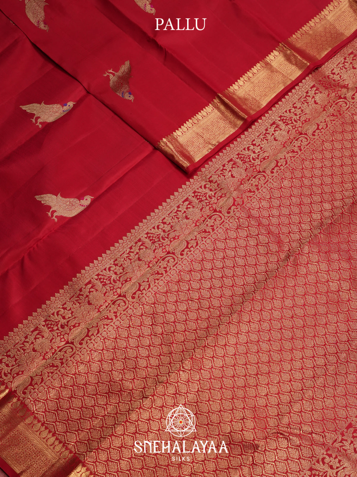 Red Kanjivaram Silk Saree
