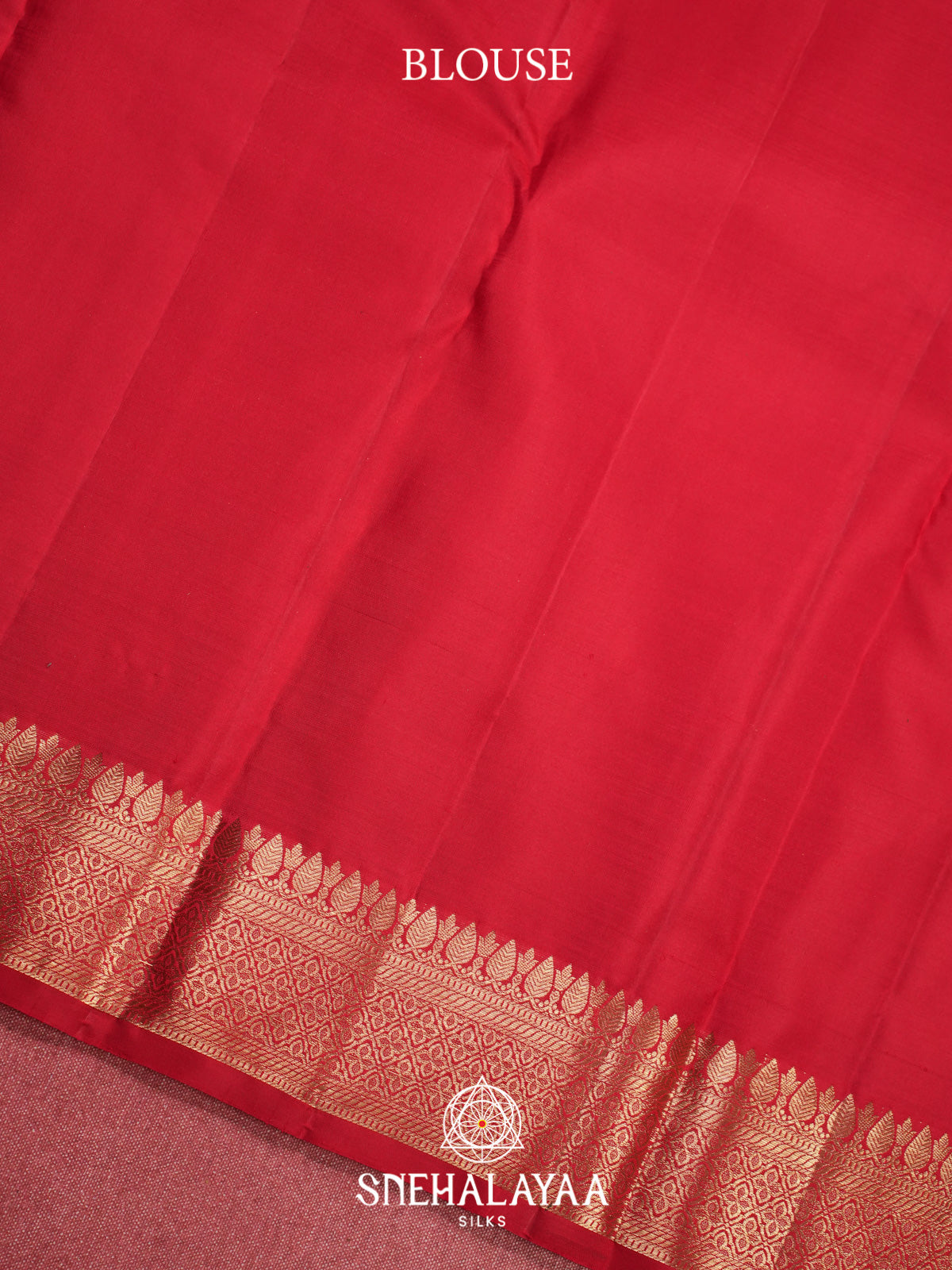 Red Kanjivaram Silk Saree