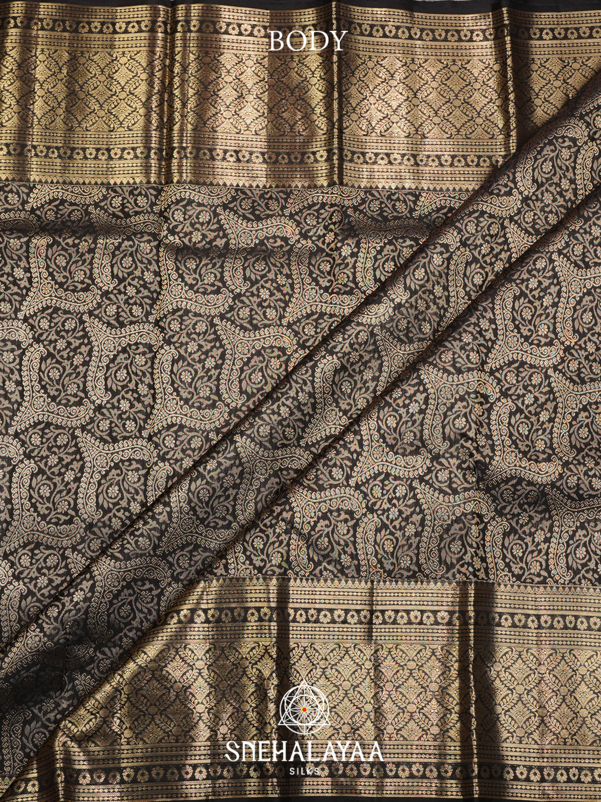 Forest Green Kanjivaram Silk Saree