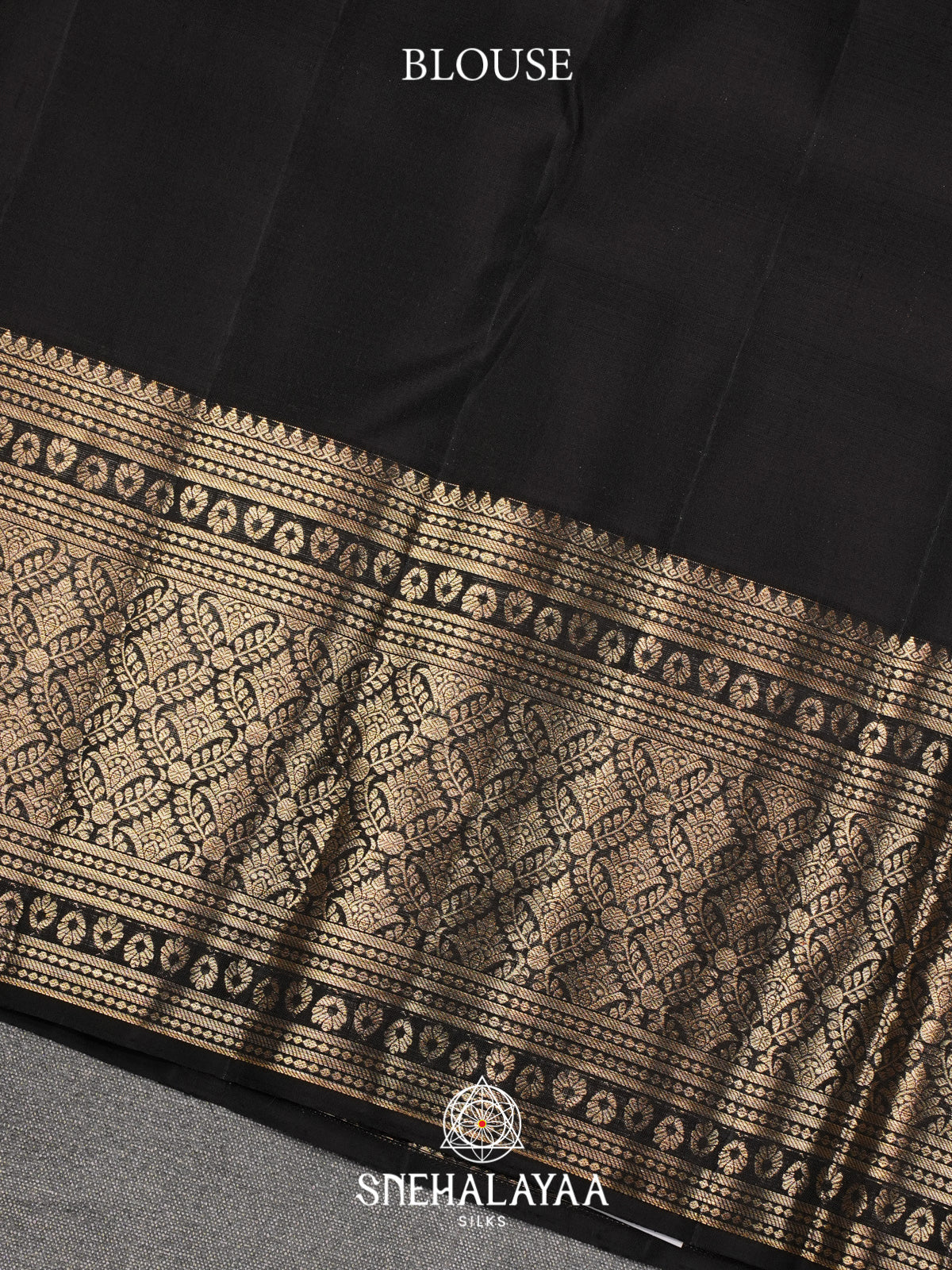 Forest Green Kanjivaram Silk Saree