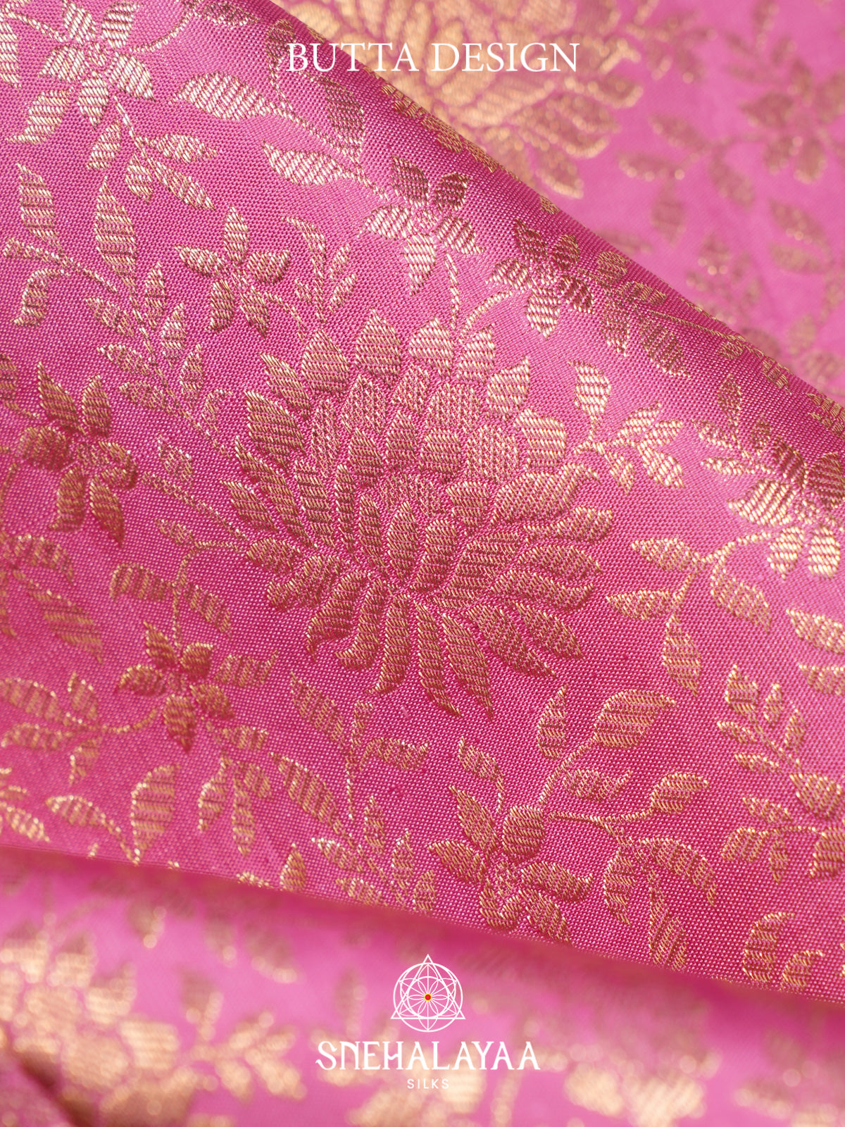 Pink Kanjivaram Silk Saree