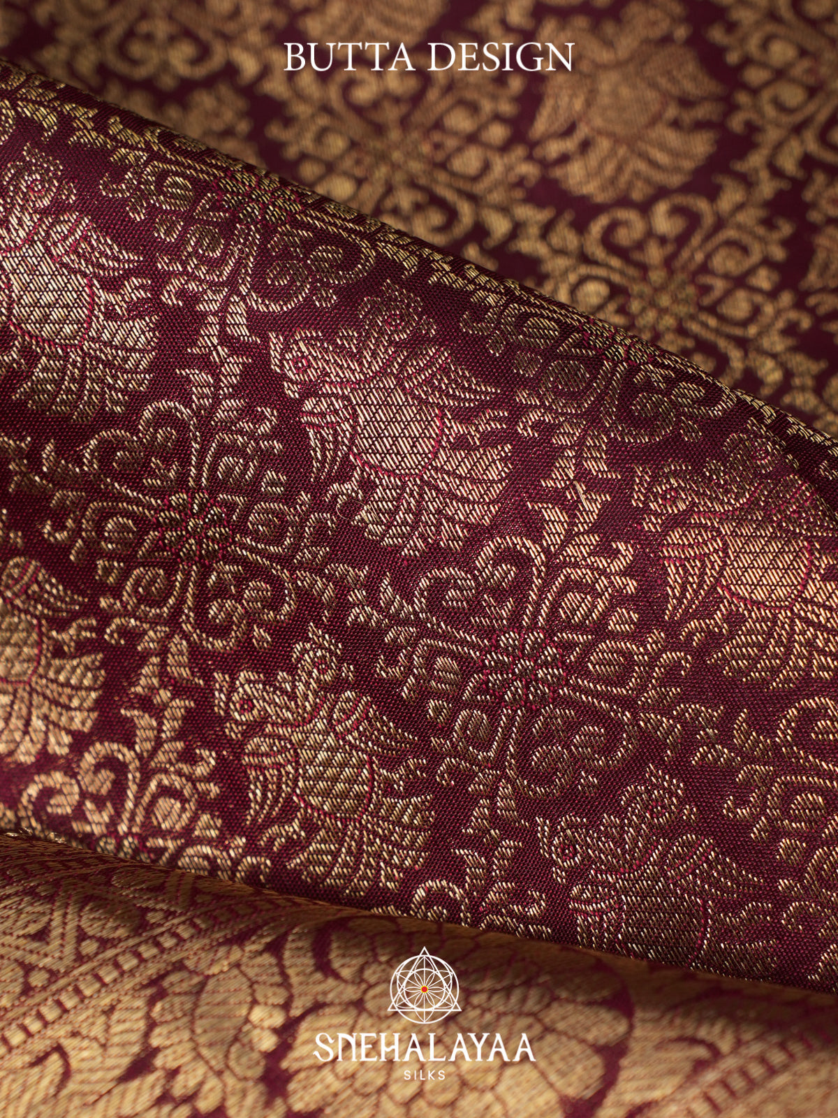 Maroon Kanjivaram Silk Saree