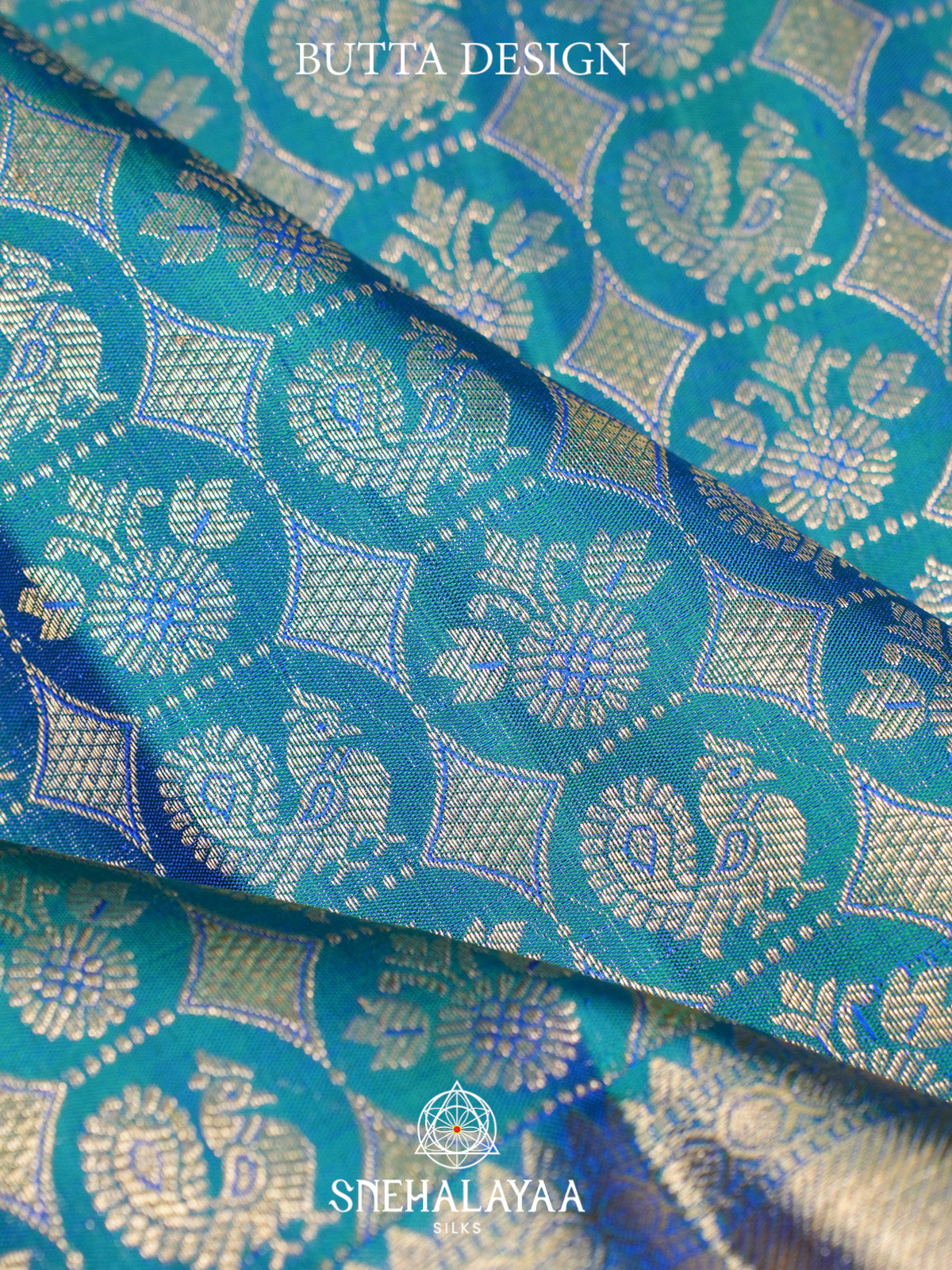 Blue Kanjivaram Silk Saree