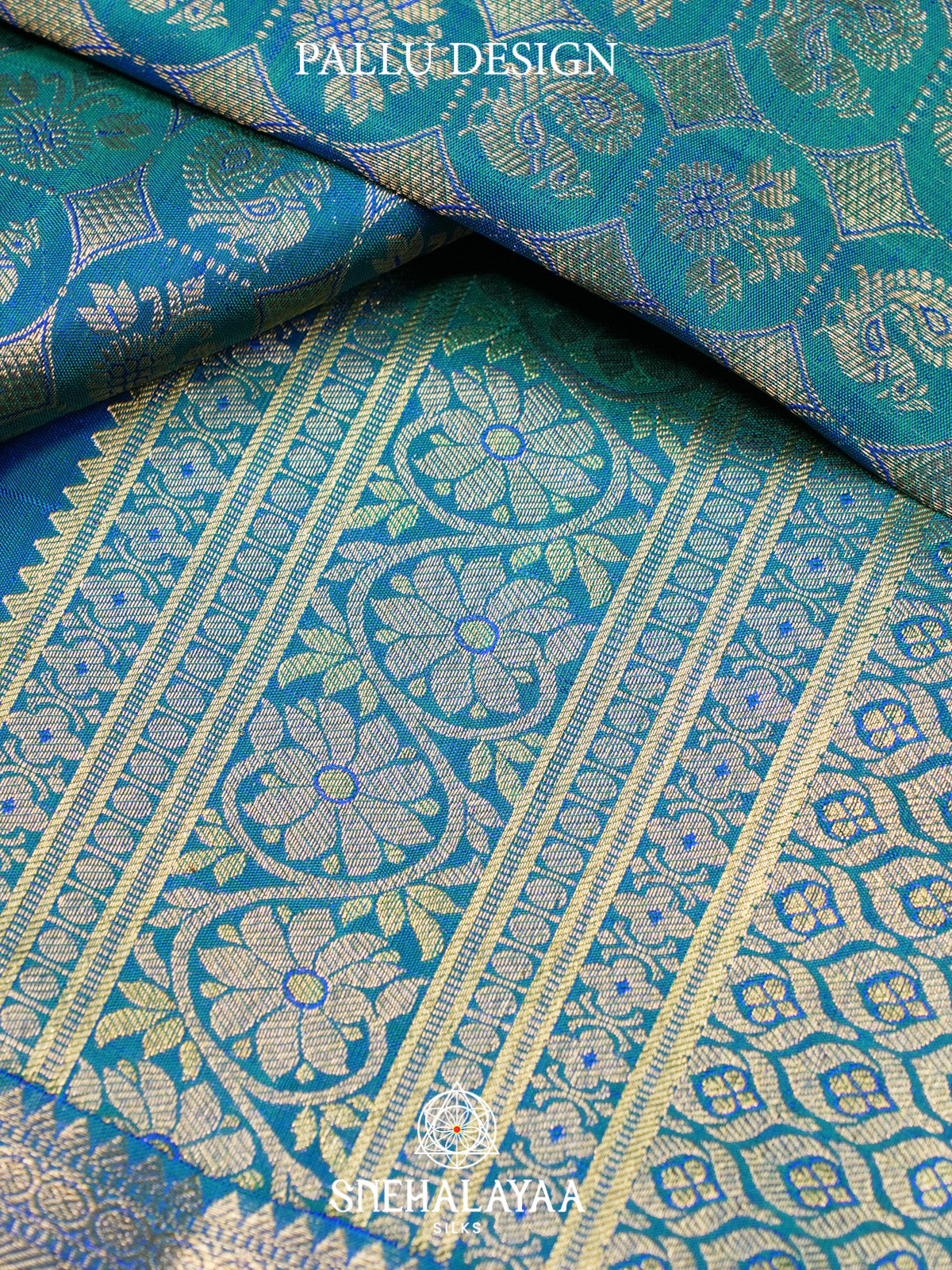 Blue Kanjivaram Silk Saree