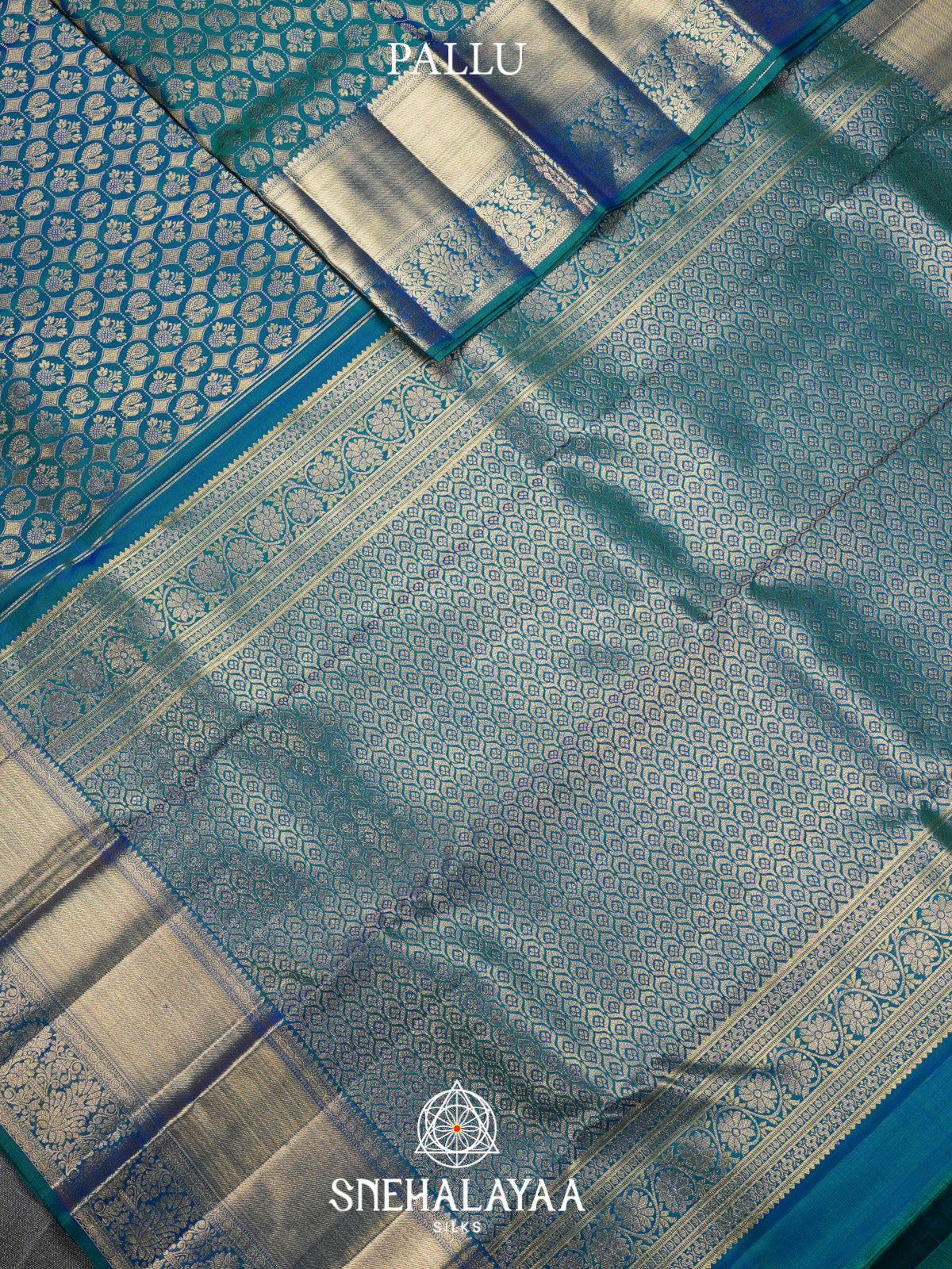 Blue Kanjivaram Silk Saree