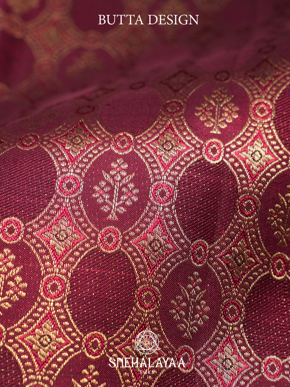 Maroon Kanjivaram Silk Saree