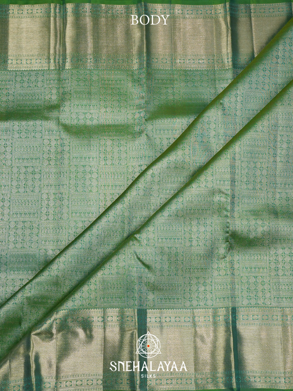 Green Kanjivaram Silk Saree