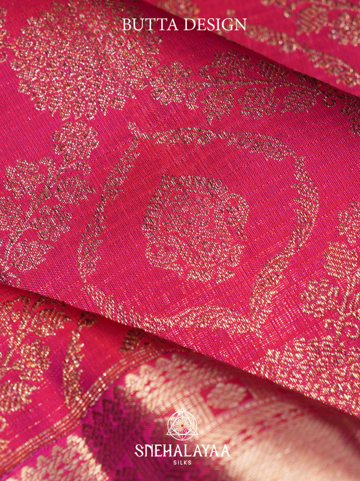 Fuchsia Pink Kanjivaram Silk Saree