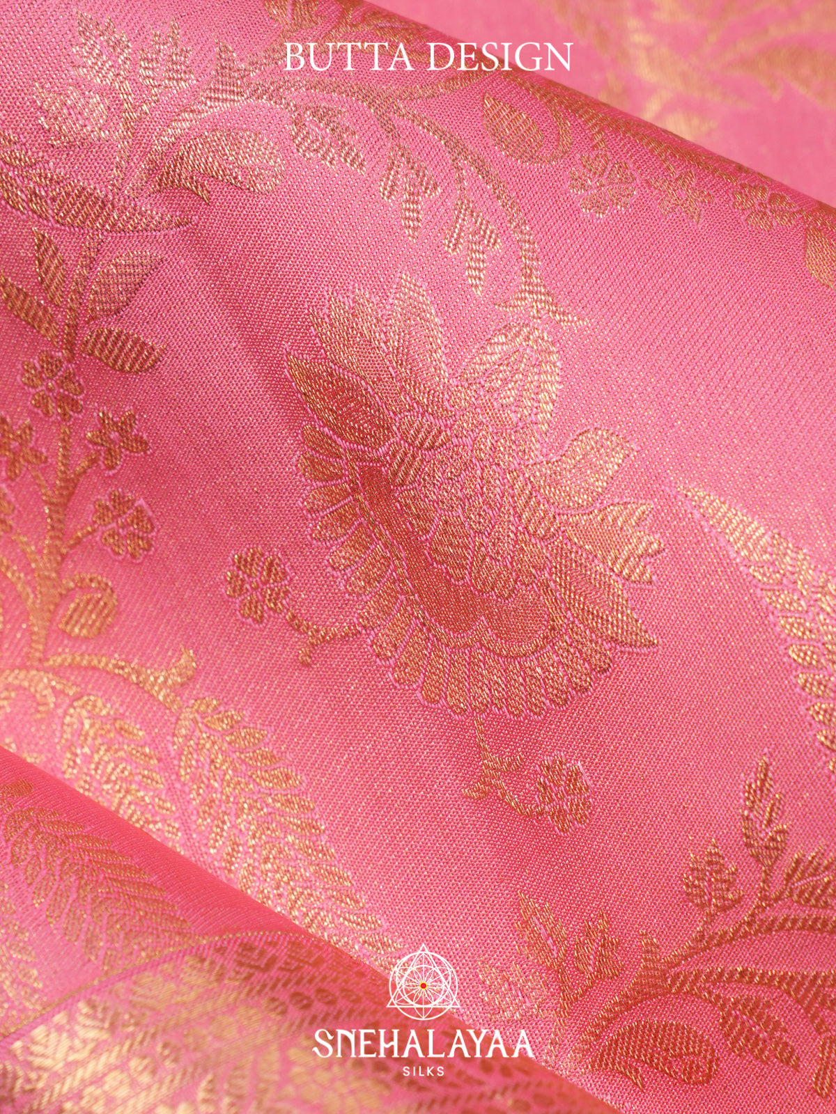 Pink Kanjivaram Silk Saree