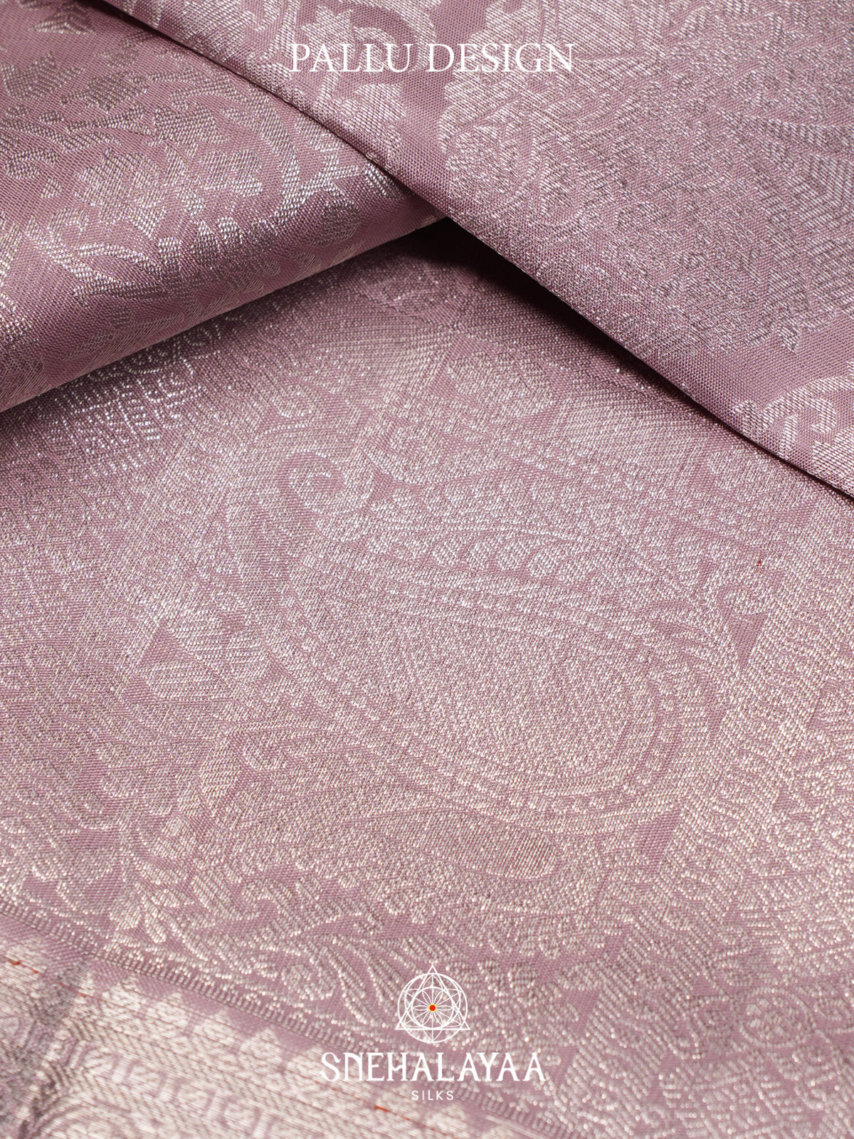 Grey Kanjivaram Silk Saree